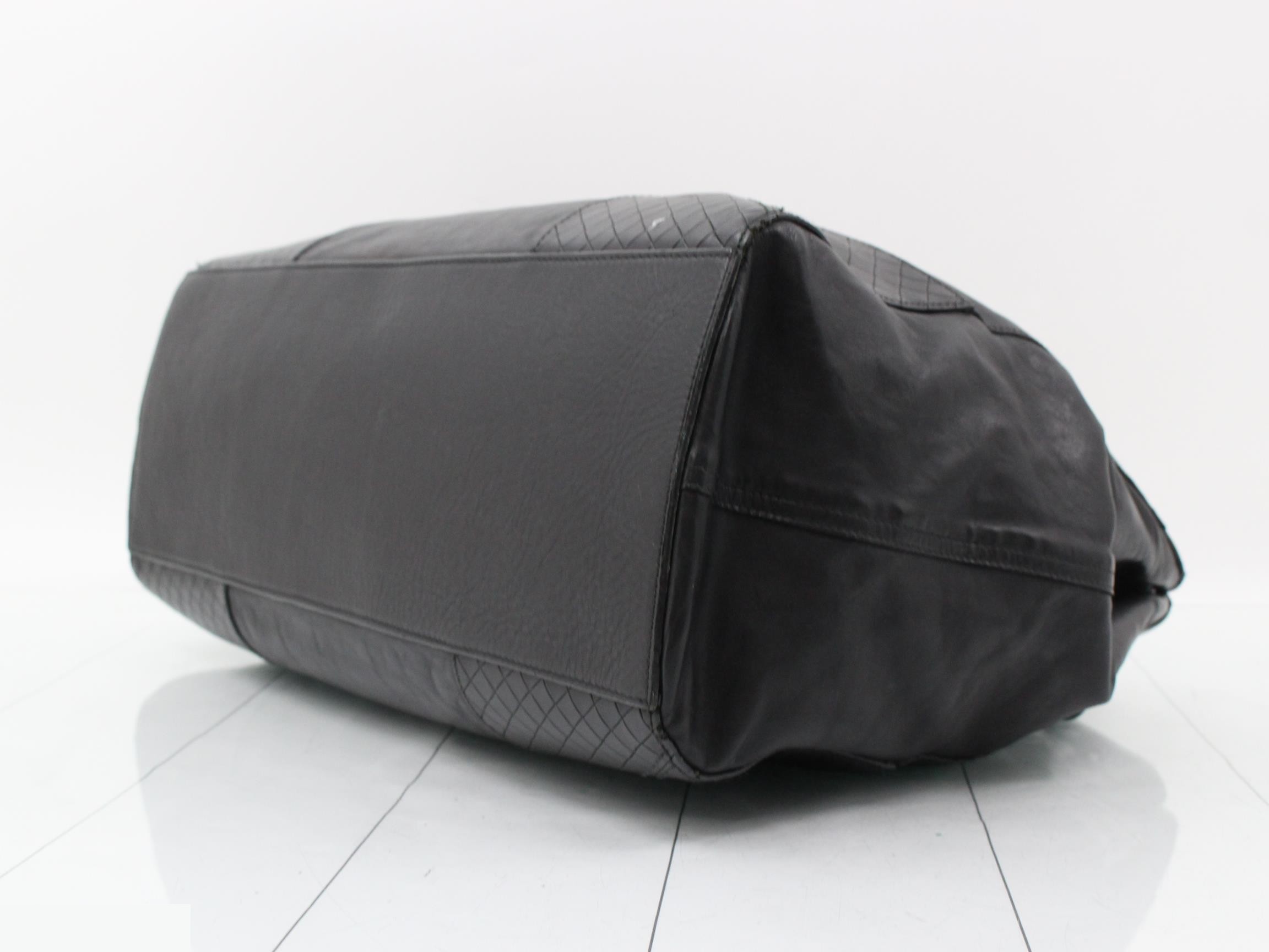 leather boston bag — view 6