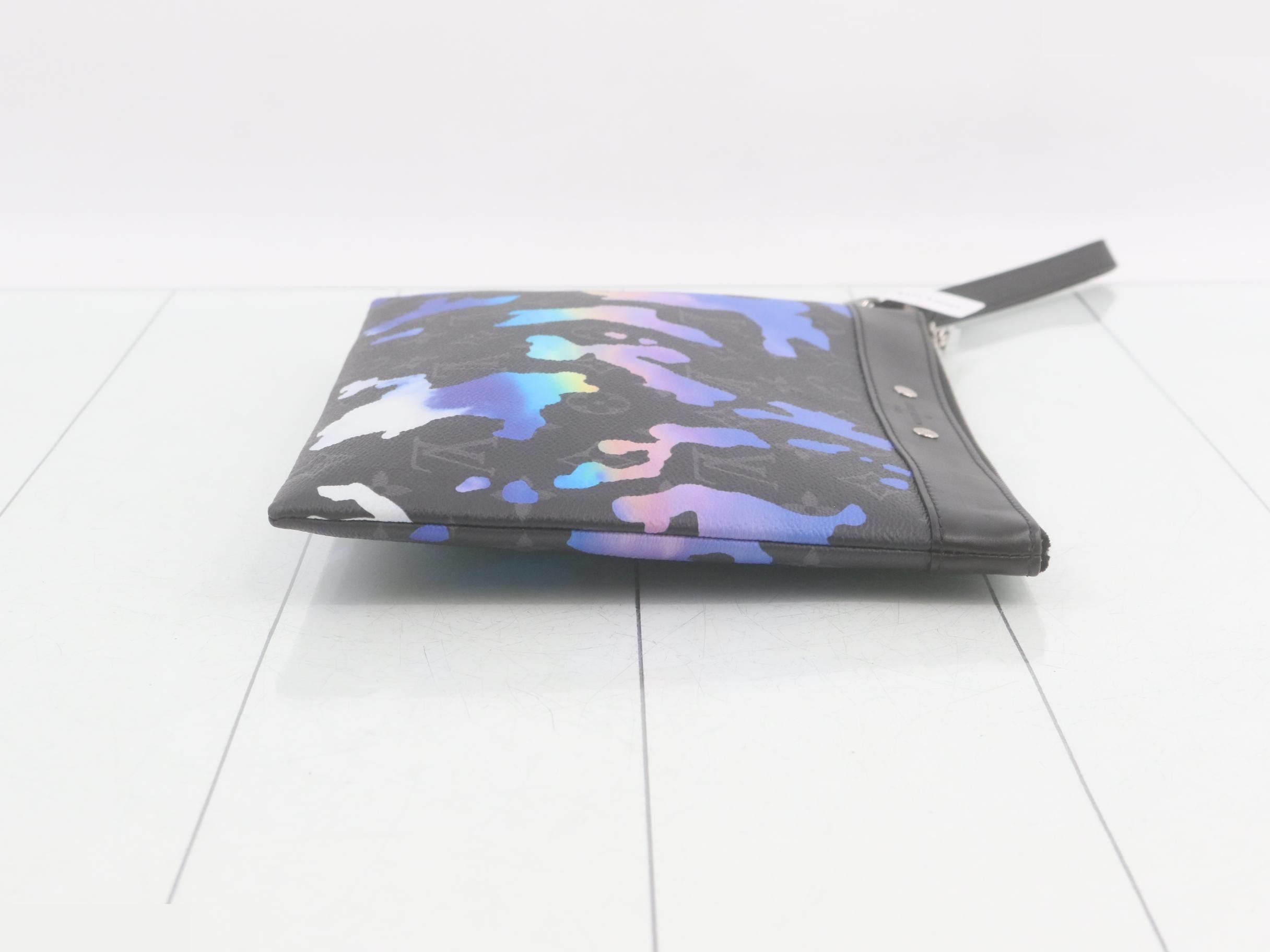 Monogram Eclipse Pochette To Go Clutch Bag — view 3