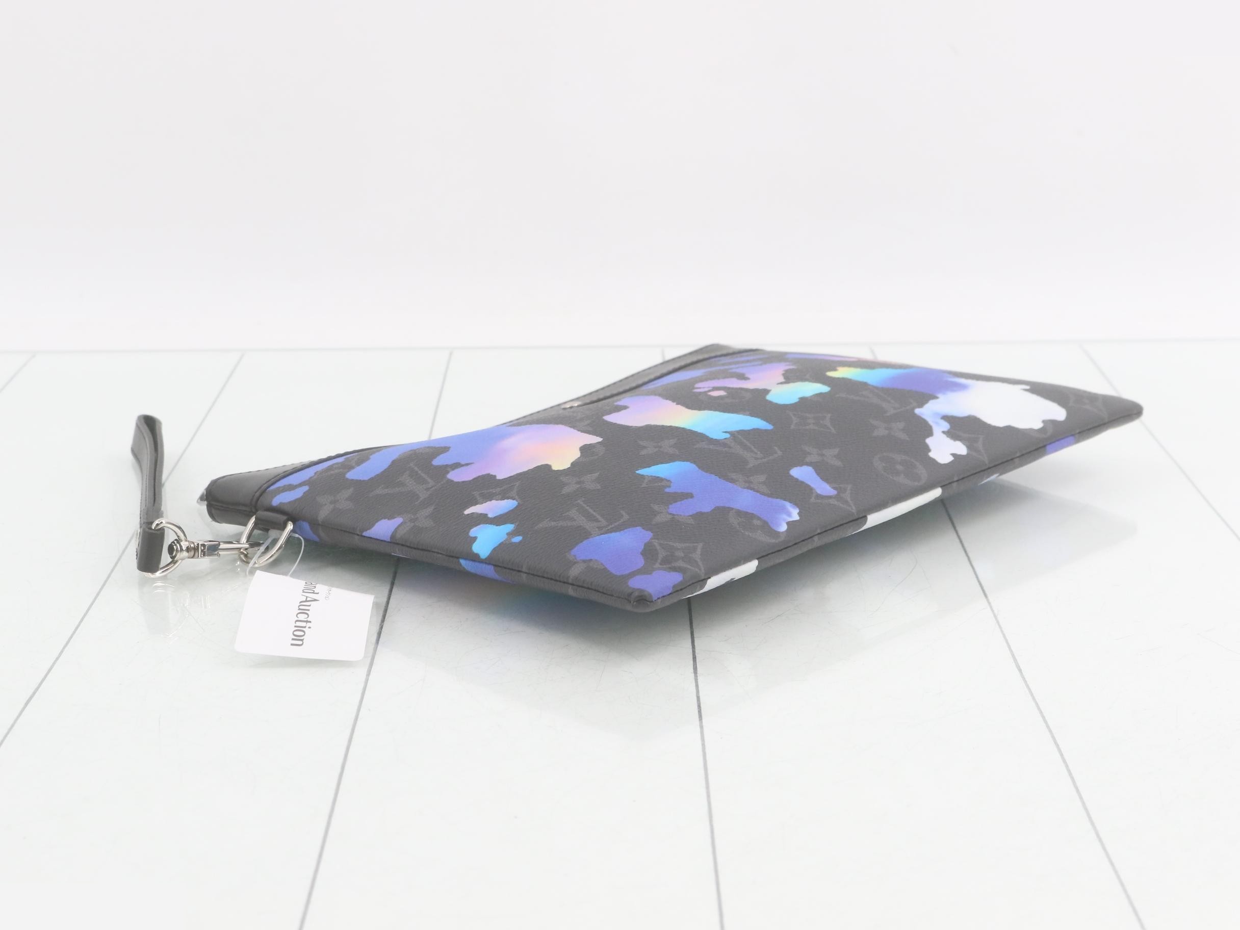 Monogram Eclipse Pochette To Go Clutch Bag — view 5