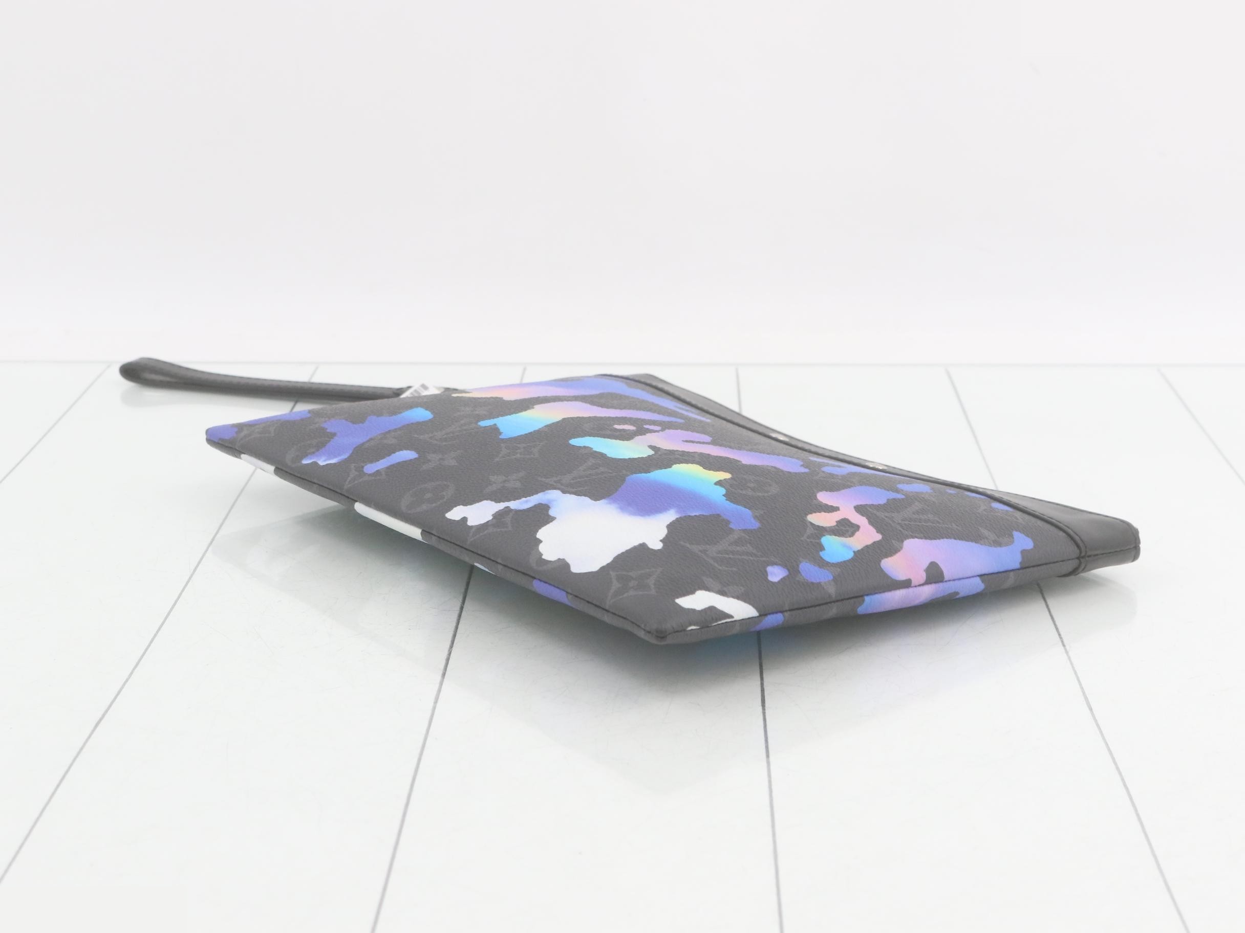 Monogram Eclipse Pochette To Go Clutch Bag — view 6