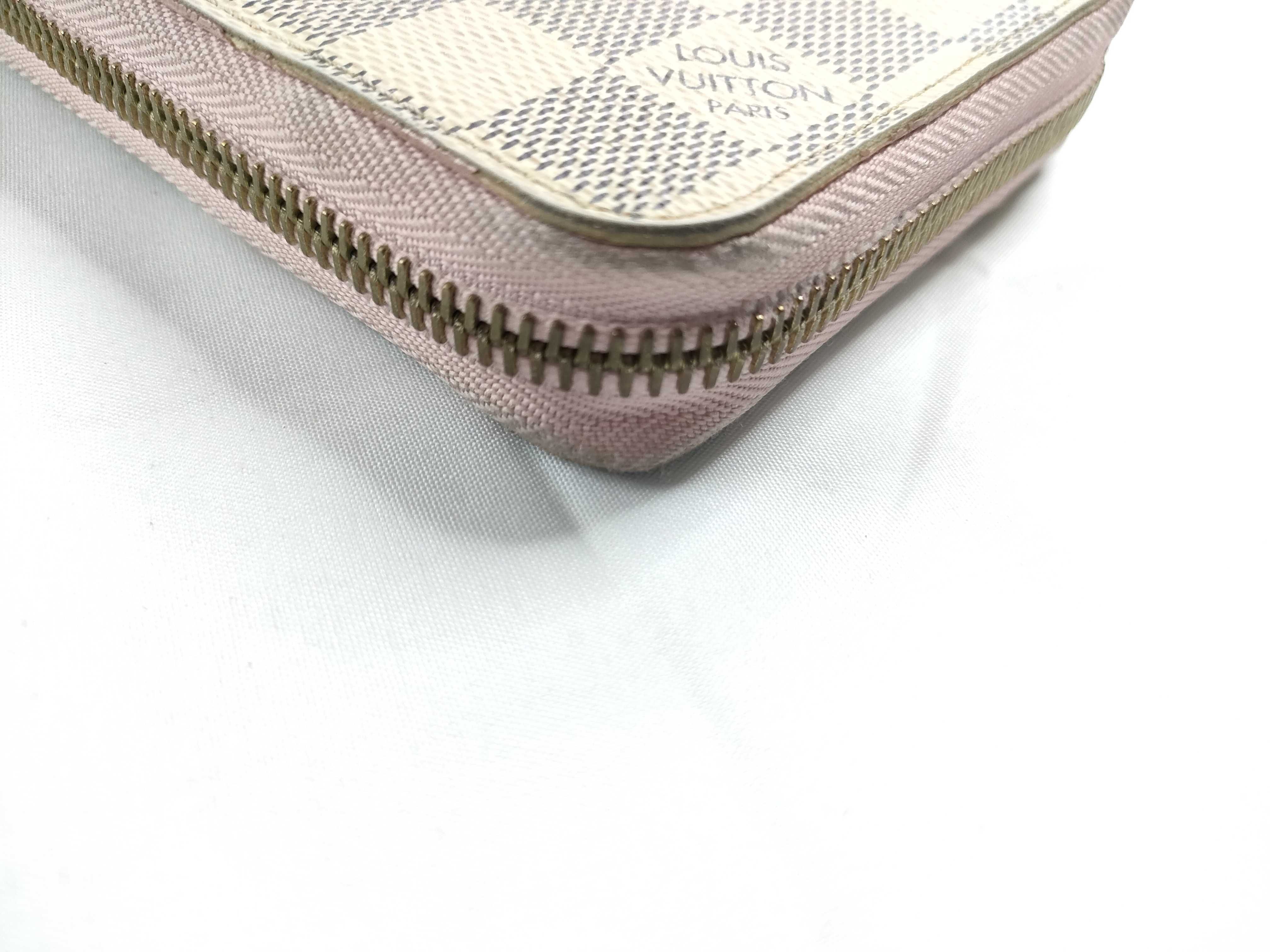 Damier Azur Zippy Wallet N63503/LU2280 (Includes box, dust bag, and wallet) — view 4