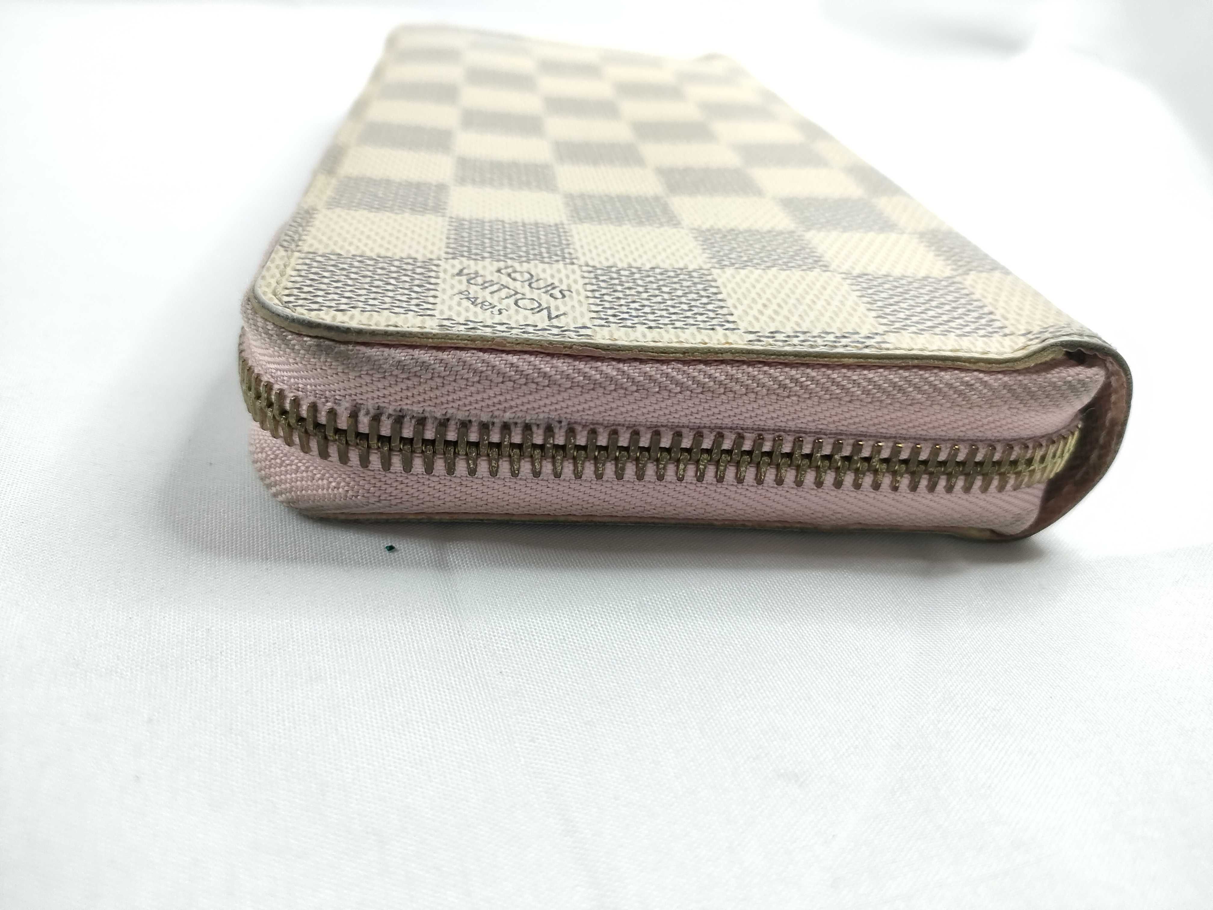 Damier Azur Zippy Wallet N63503/LU2280 (Includes box, dust bag, and wallet) — view 5