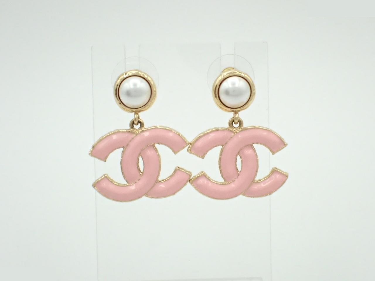 Earrings, Coco Mark/Pearl, 17g