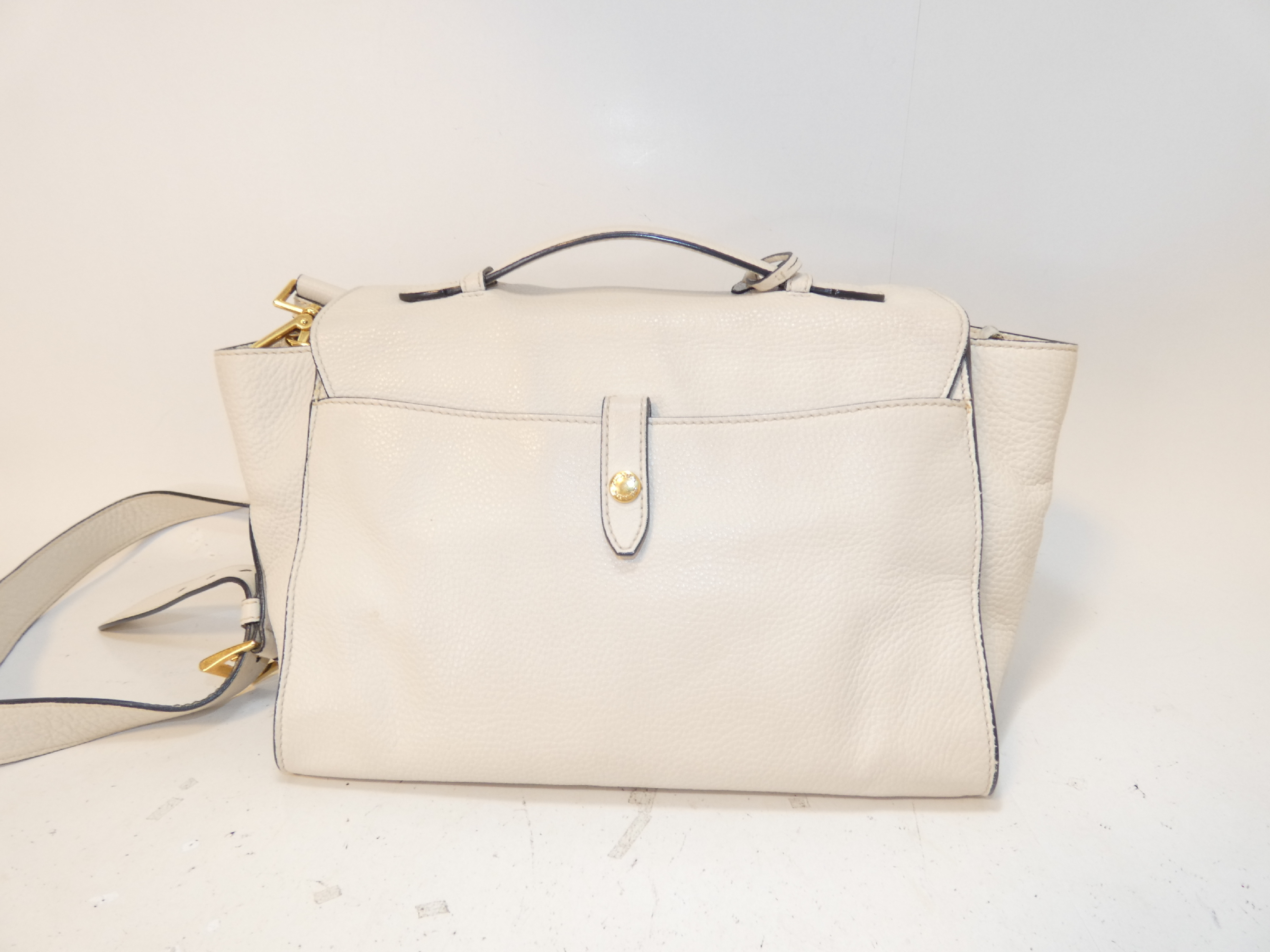 2-way Vitello Rock Leather Shoulder Bag — view 2