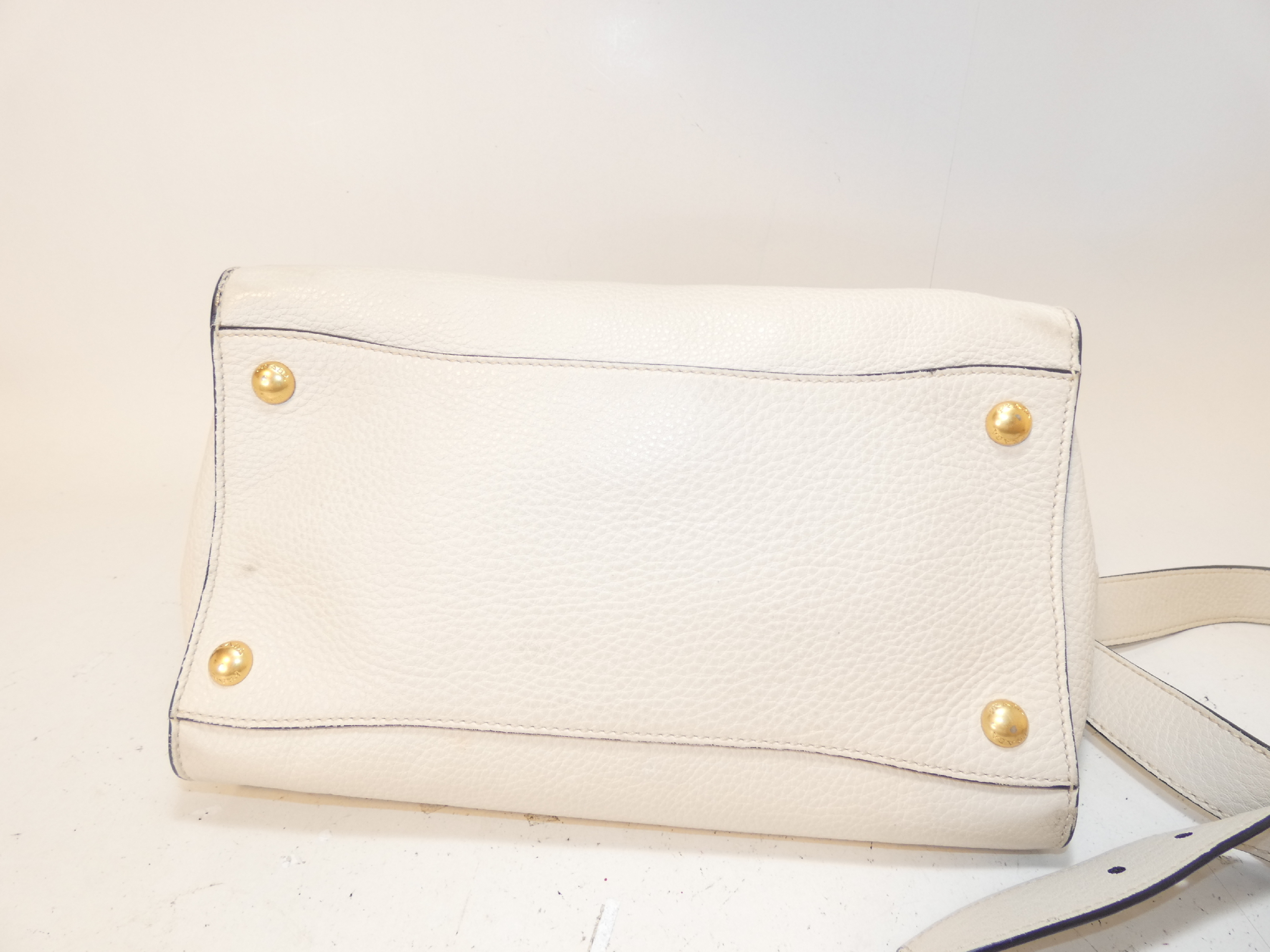 2-way Vitello Rock Leather Shoulder Bag — view 5