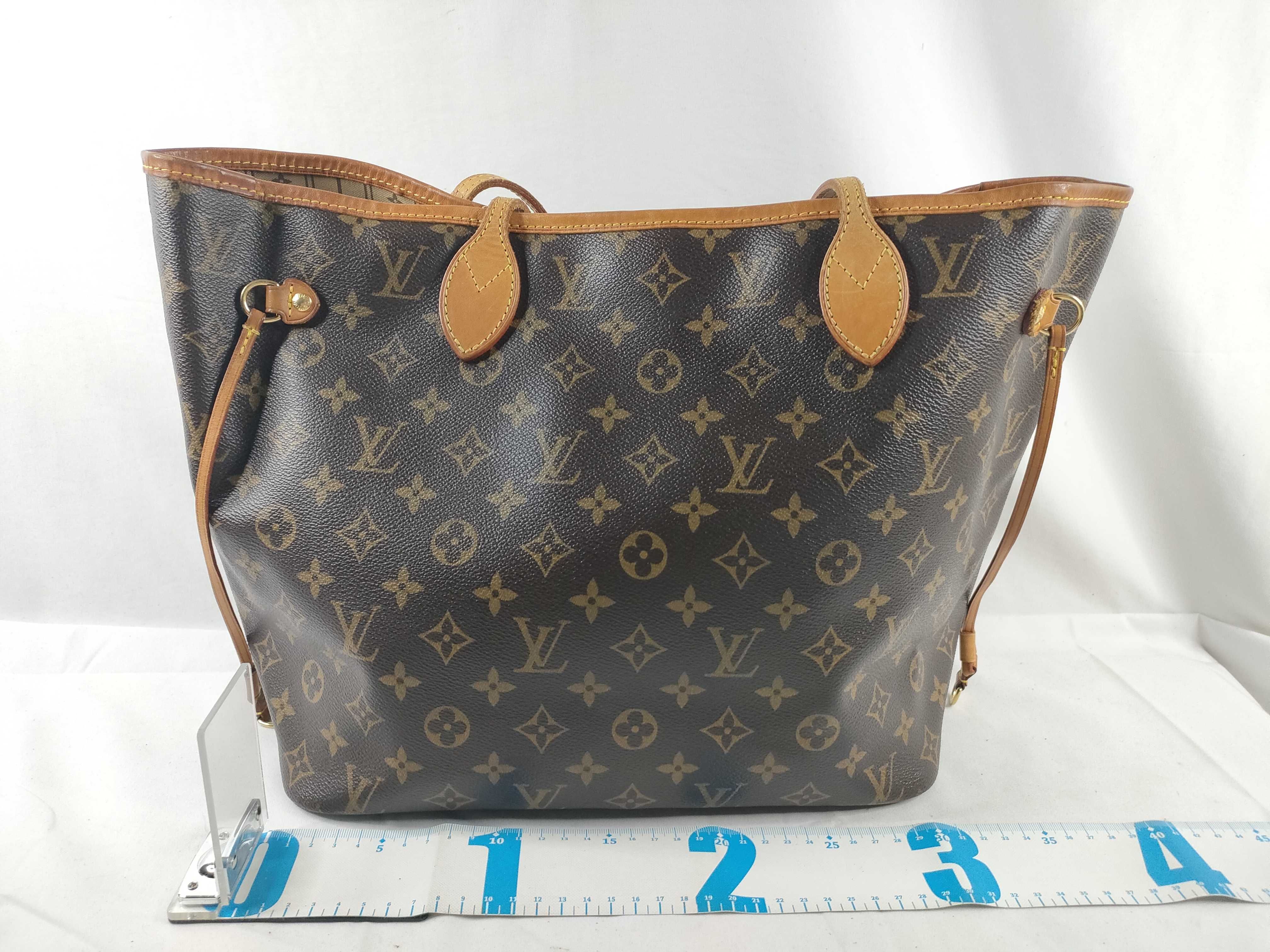 Monogram Vuitton Neverfull Tote Bag — view 2