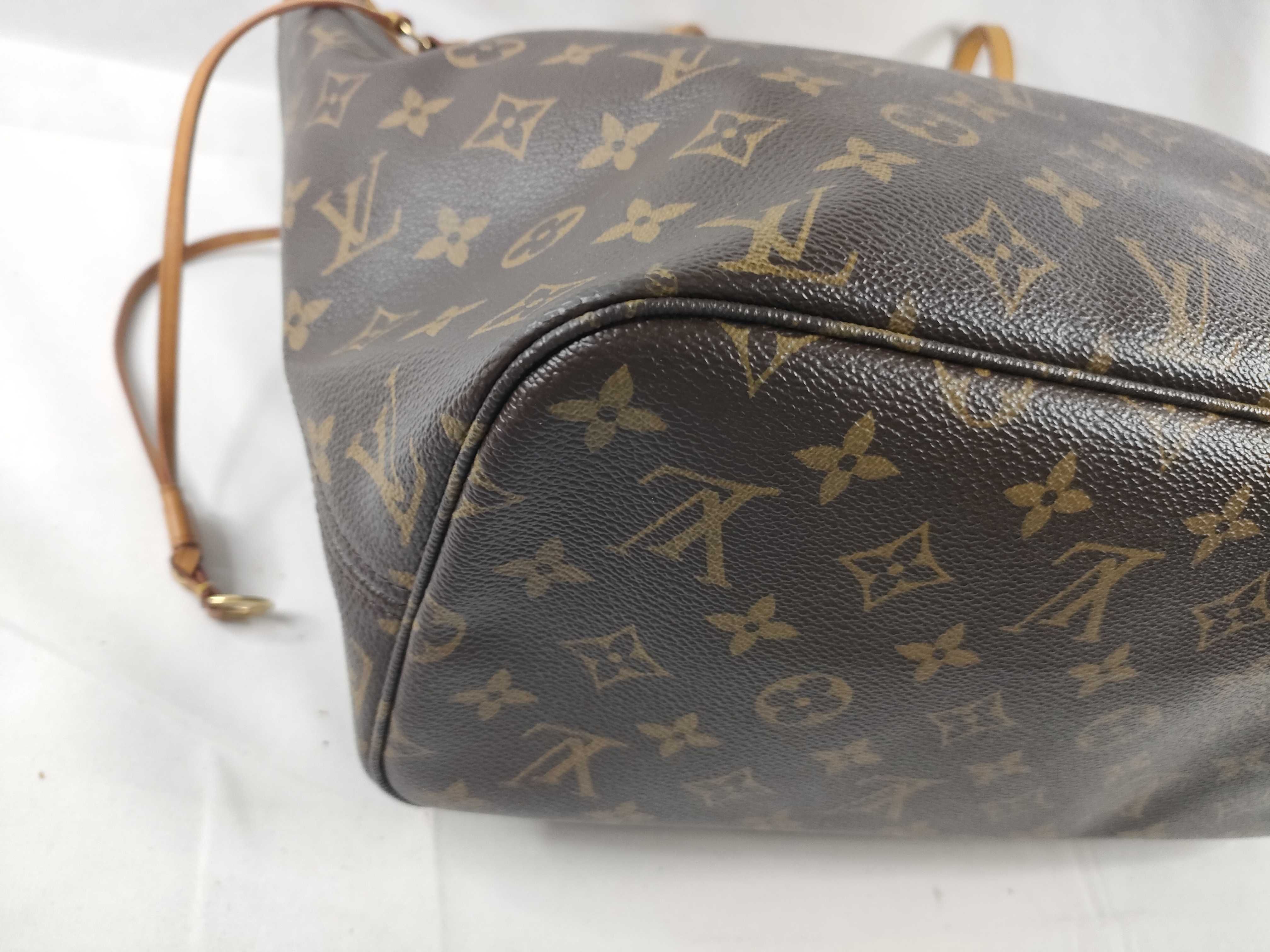 Monogram Vuitton Neverfull Tote Bag — view 3