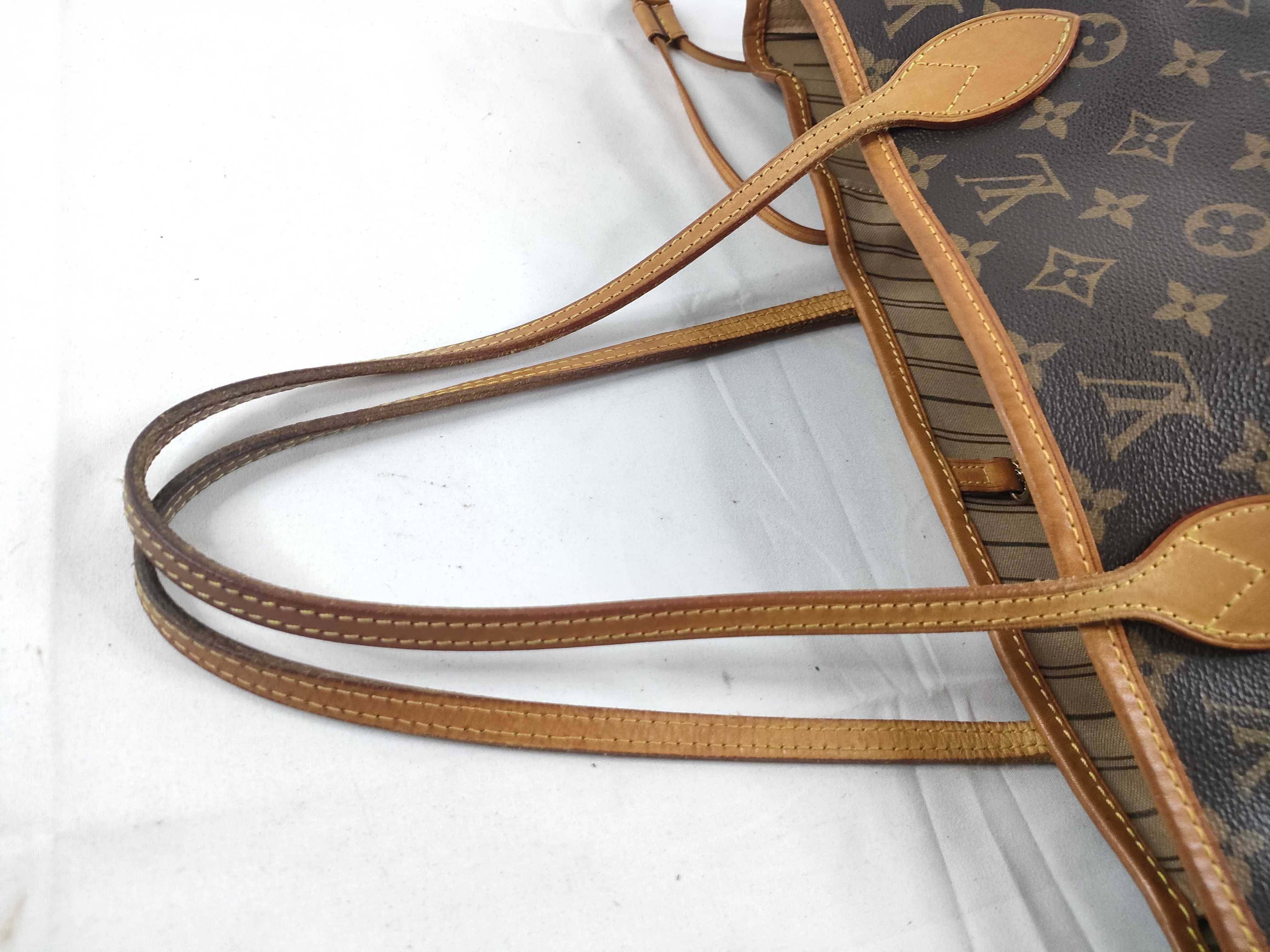 Monogram Vuitton Neverfull Tote Bag — view 6