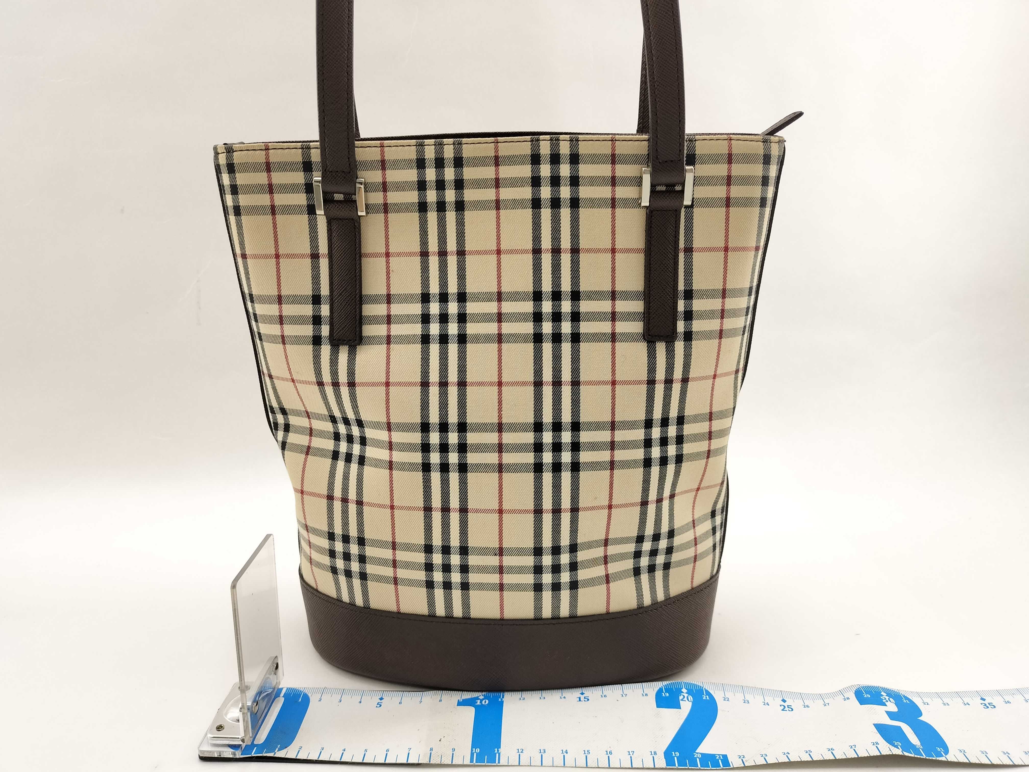 Nova Check Handbag Tote Bag — view 2