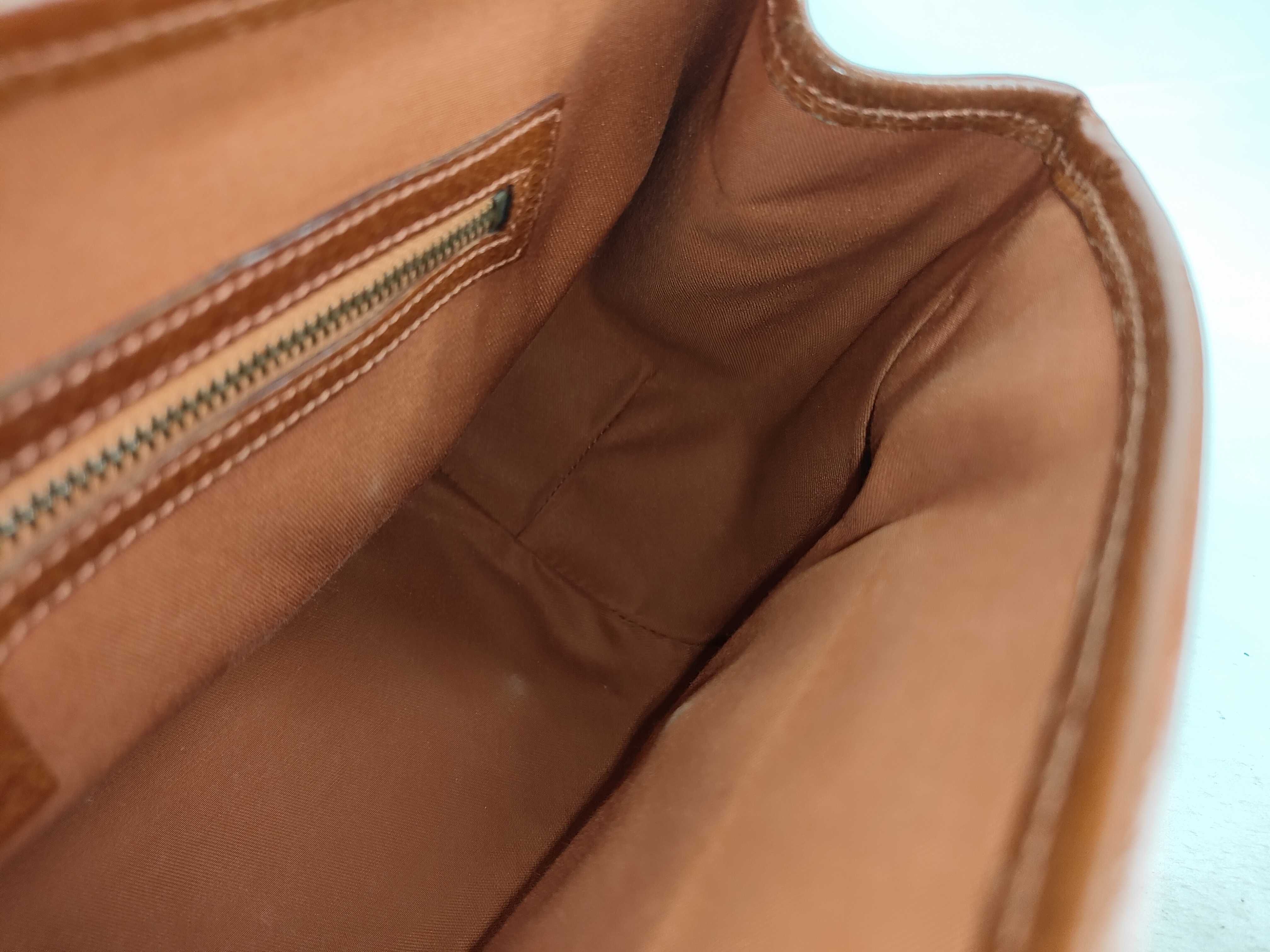 GG Canvas Orange GG Canvas Bamboo Clasp Cylinder Top Handle Bag Shoulder Bag — view 13
