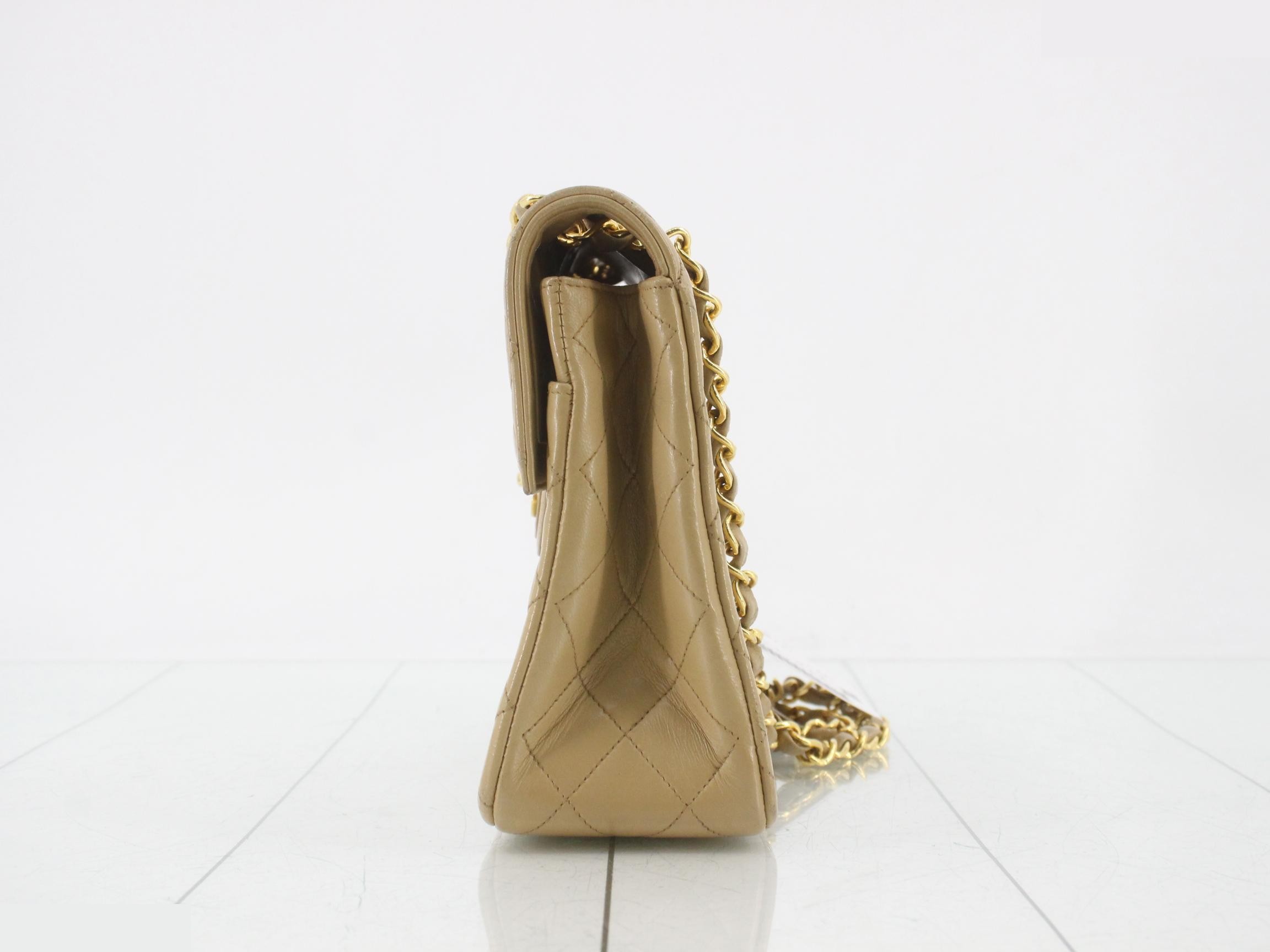 Paris Limited Edition Lambskin Chain Shoulder Bag with Sticker Card — view 3