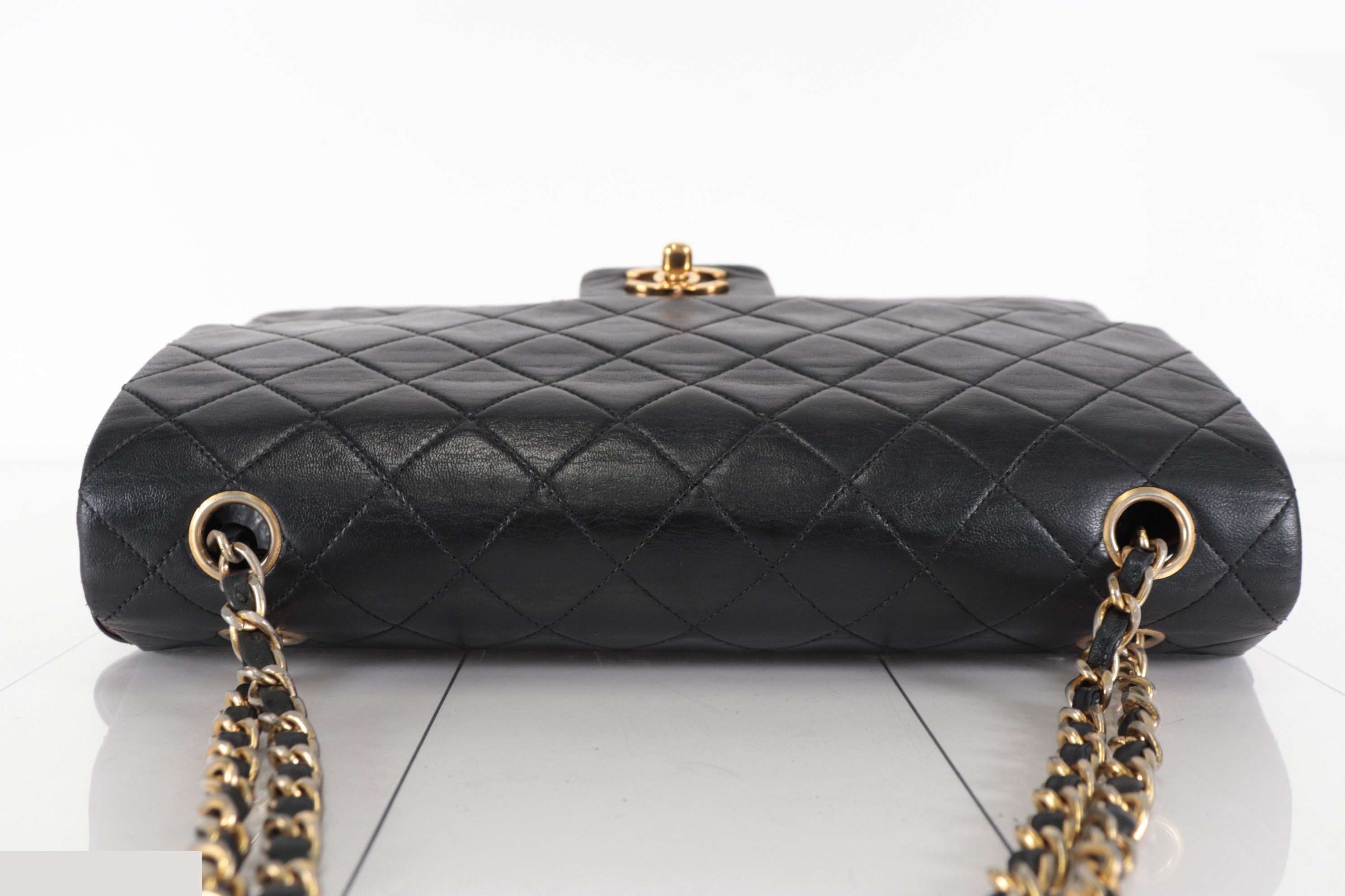 Matelassé Lambskin Chain Shoulder Bag with Pouch, Unit 1 — view 6