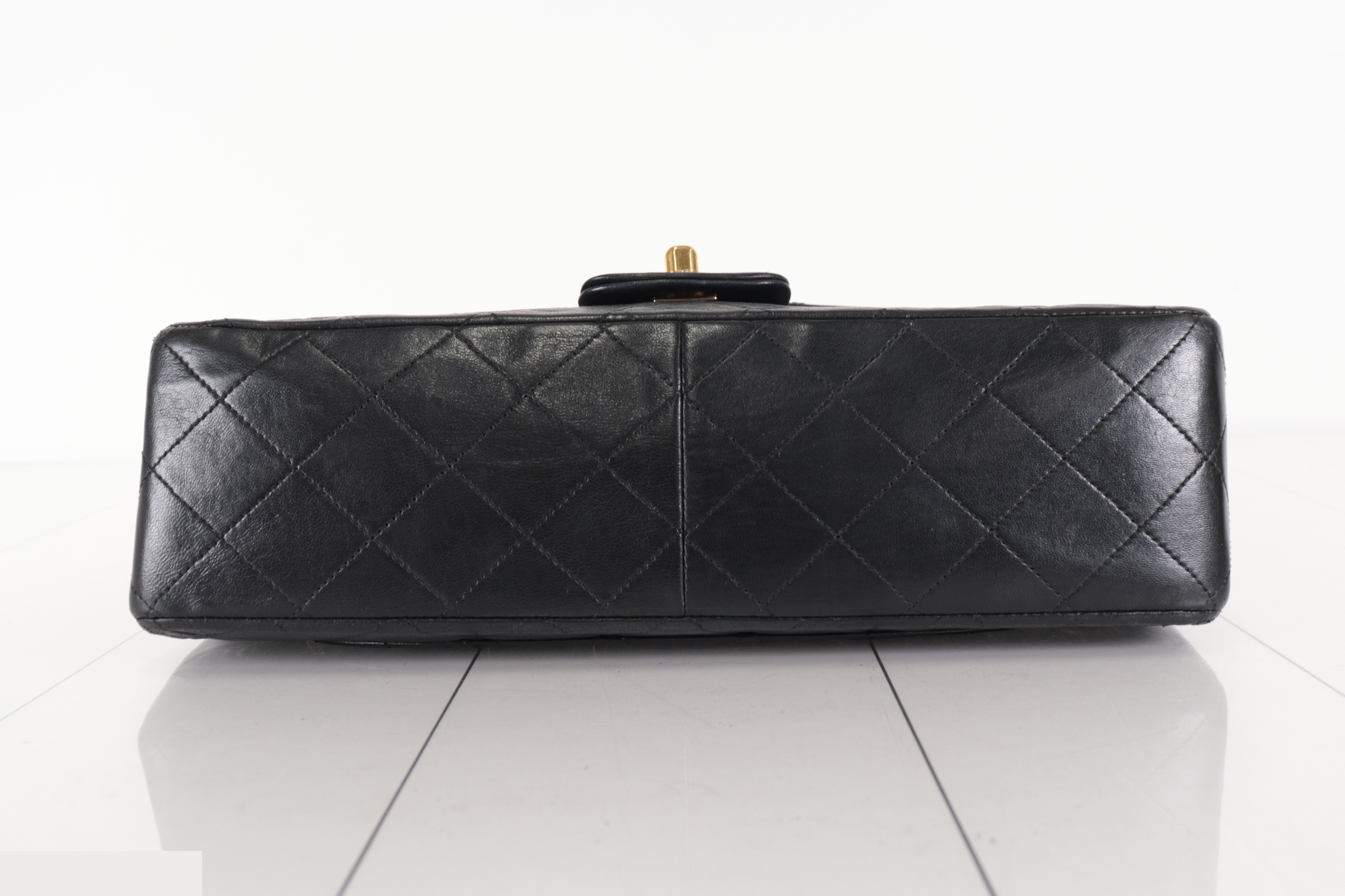 Matelassé Lambskin Chain Shoulder Bag with Pouch, Unit 1 — view 7