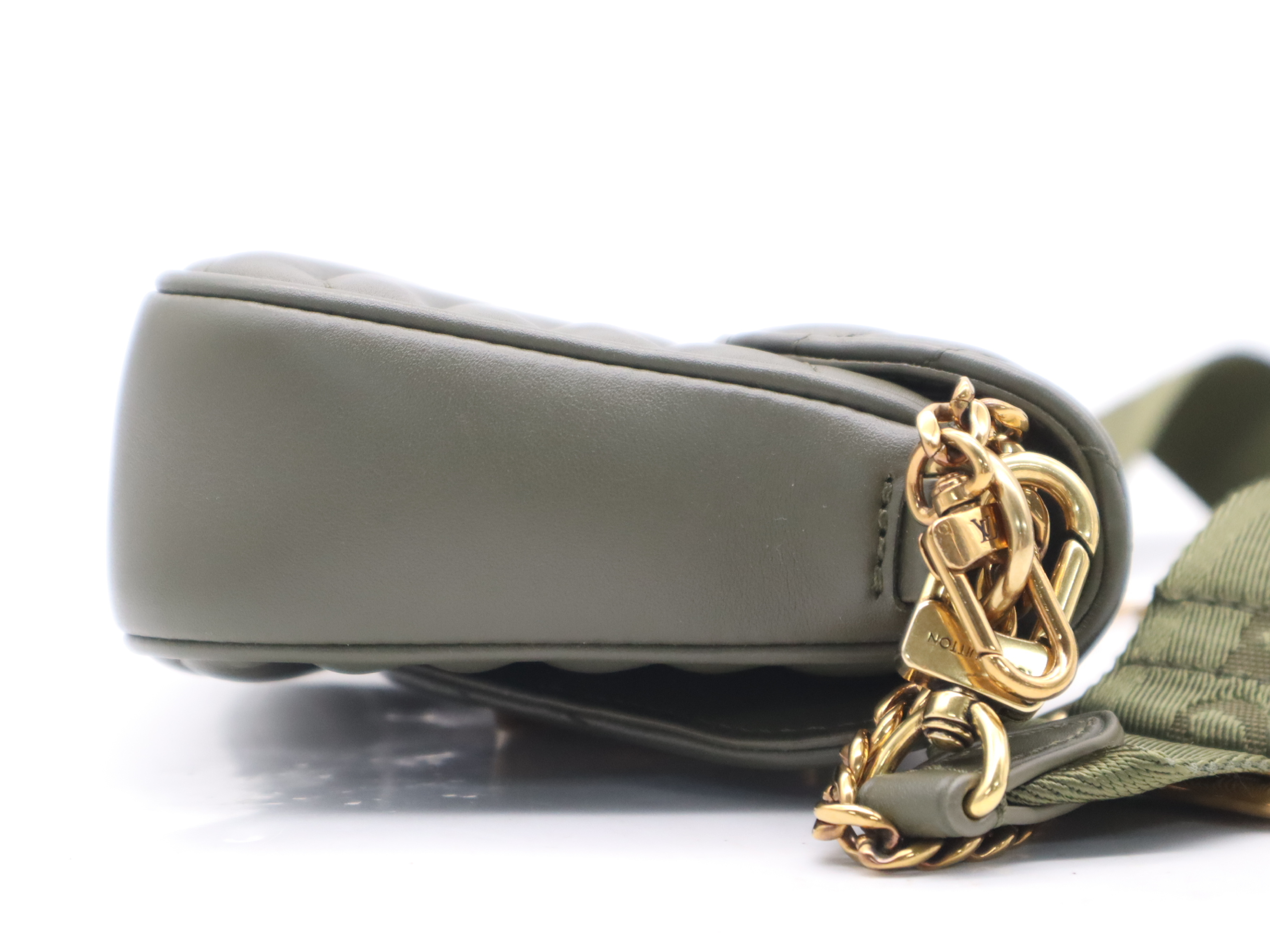 M22706 Leather Multi Pochette New Wave Shoulder Bag with Pouch and Shoulder Strap — view 5