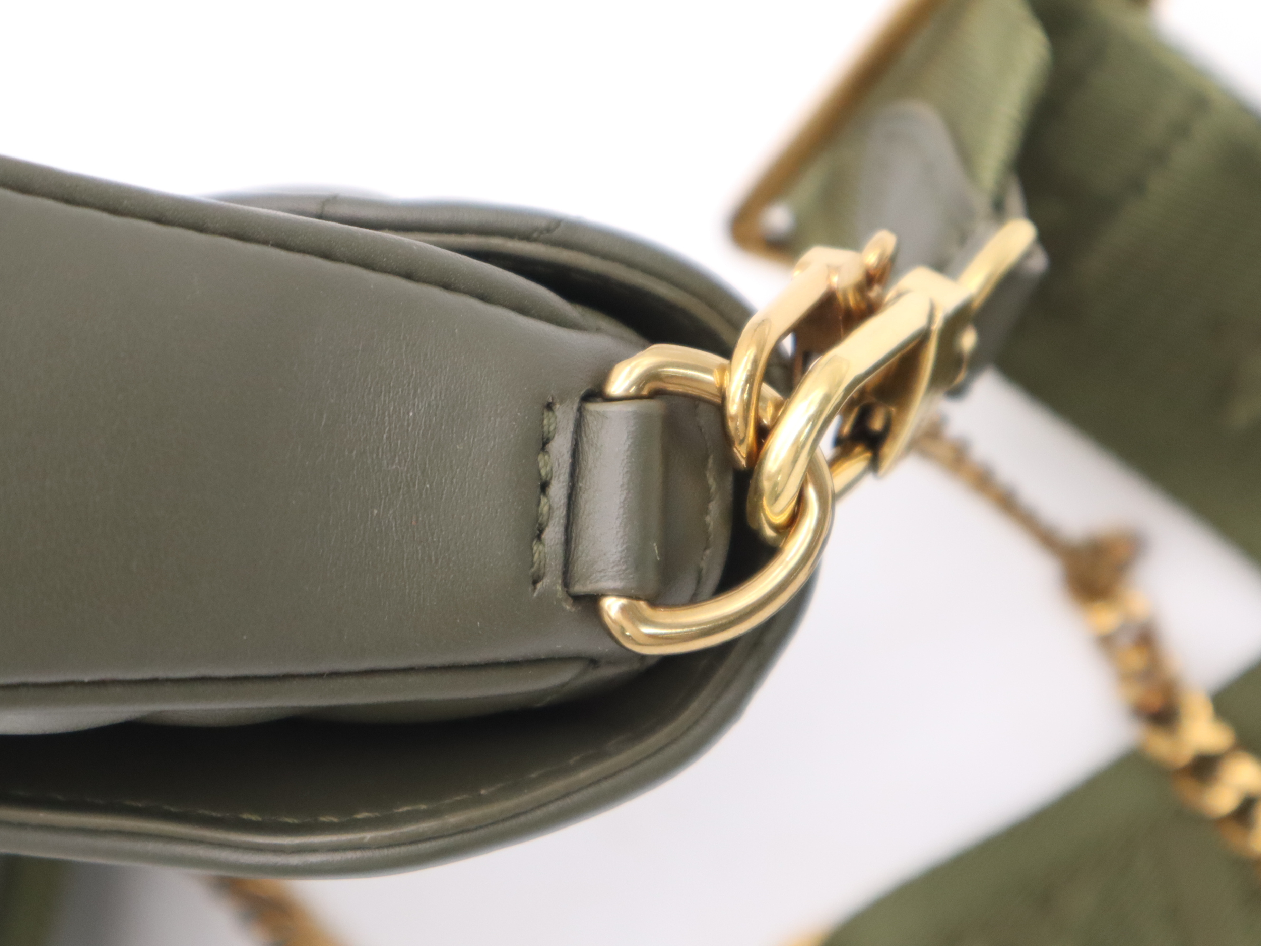 M22706 Leather Multi Pochette New Wave Shoulder Bag with Pouch and Shoulder Strap — view 6