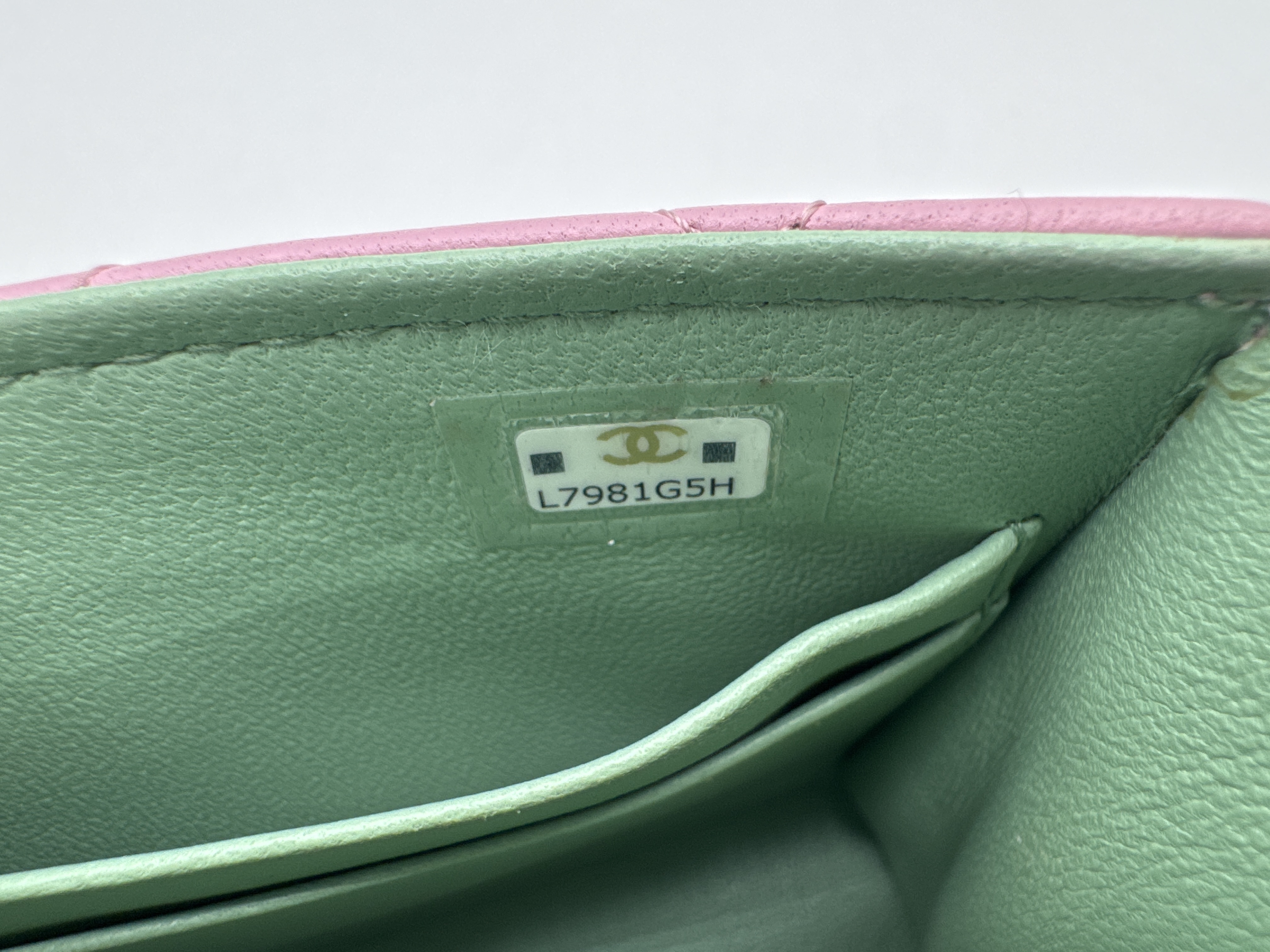 Lambskin Top Handle Shoulder Bag Handbag — view 14