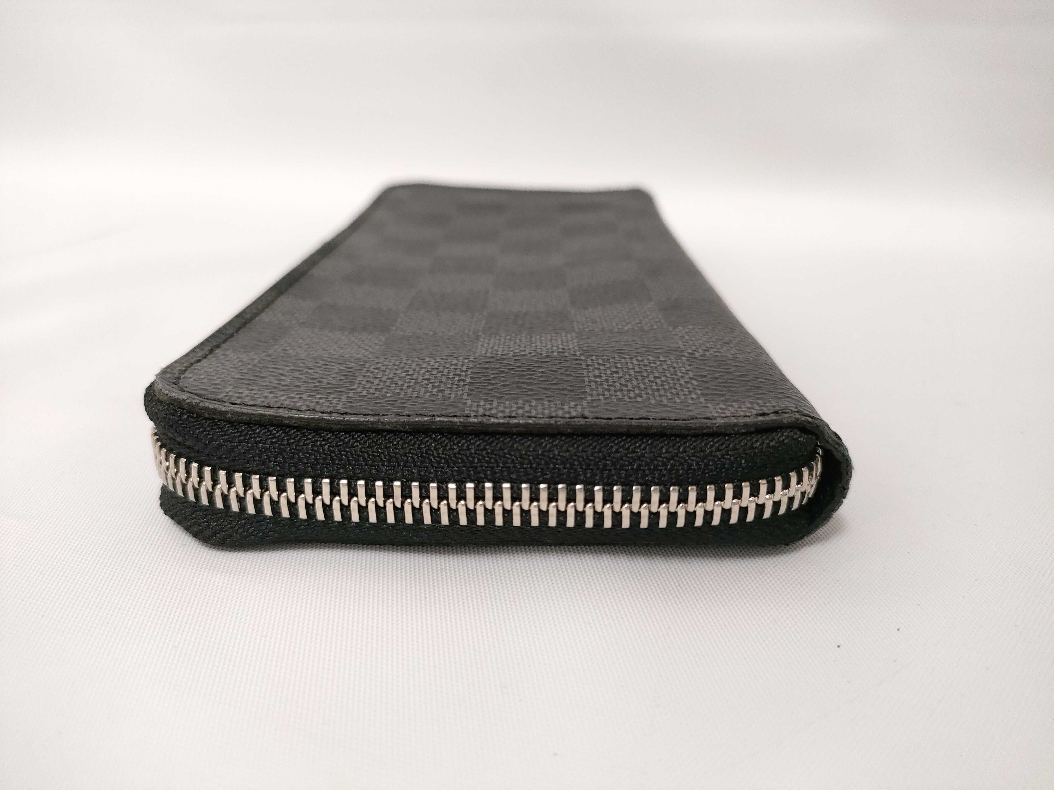 Damier Graphite Zippy Wallet Vertical N63095 Wallet — view 5