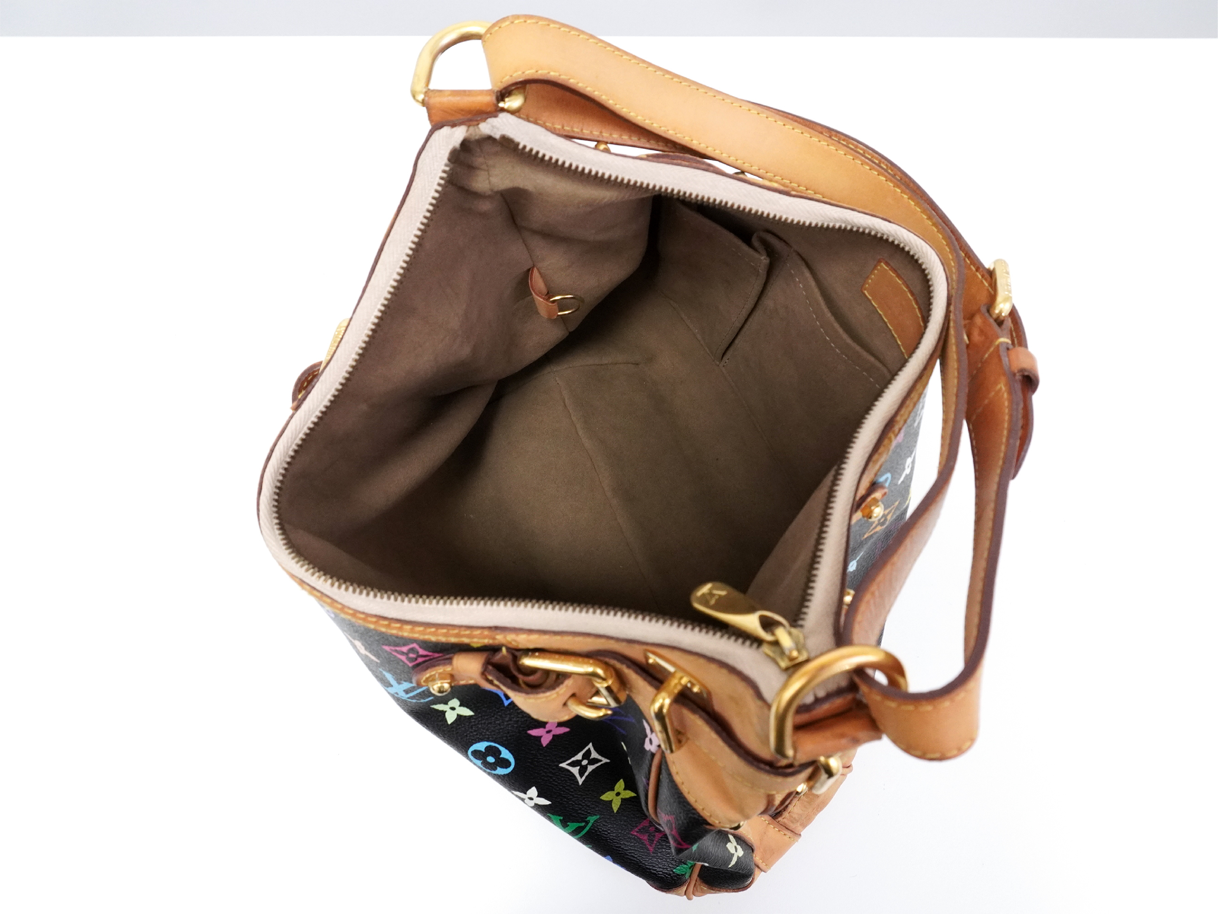 Monogram Multicolor Greta M40196 Noir Shoulder Bag — view 4