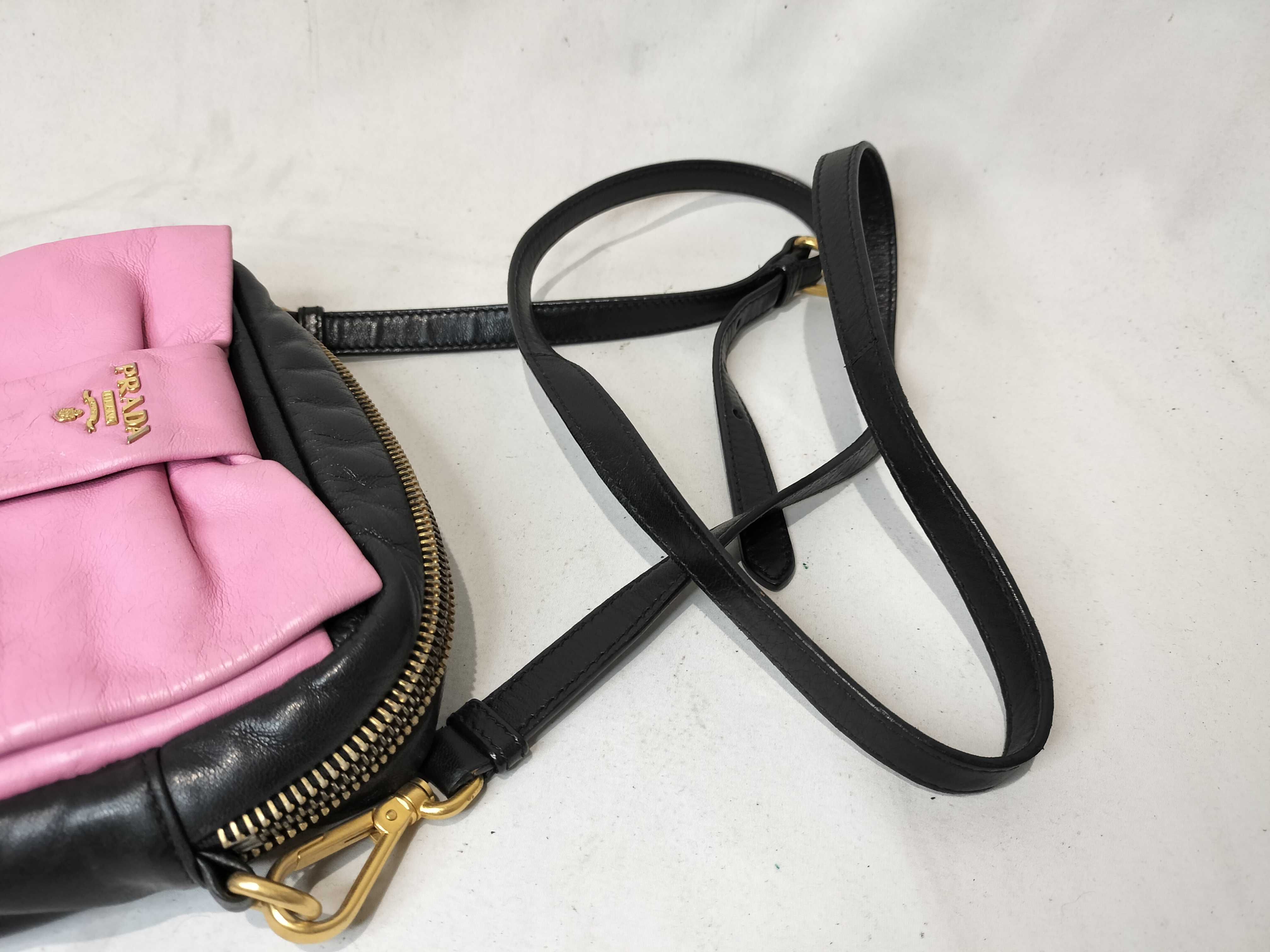 Nappa Leather Camera Bag Shoulder Bag — view 4