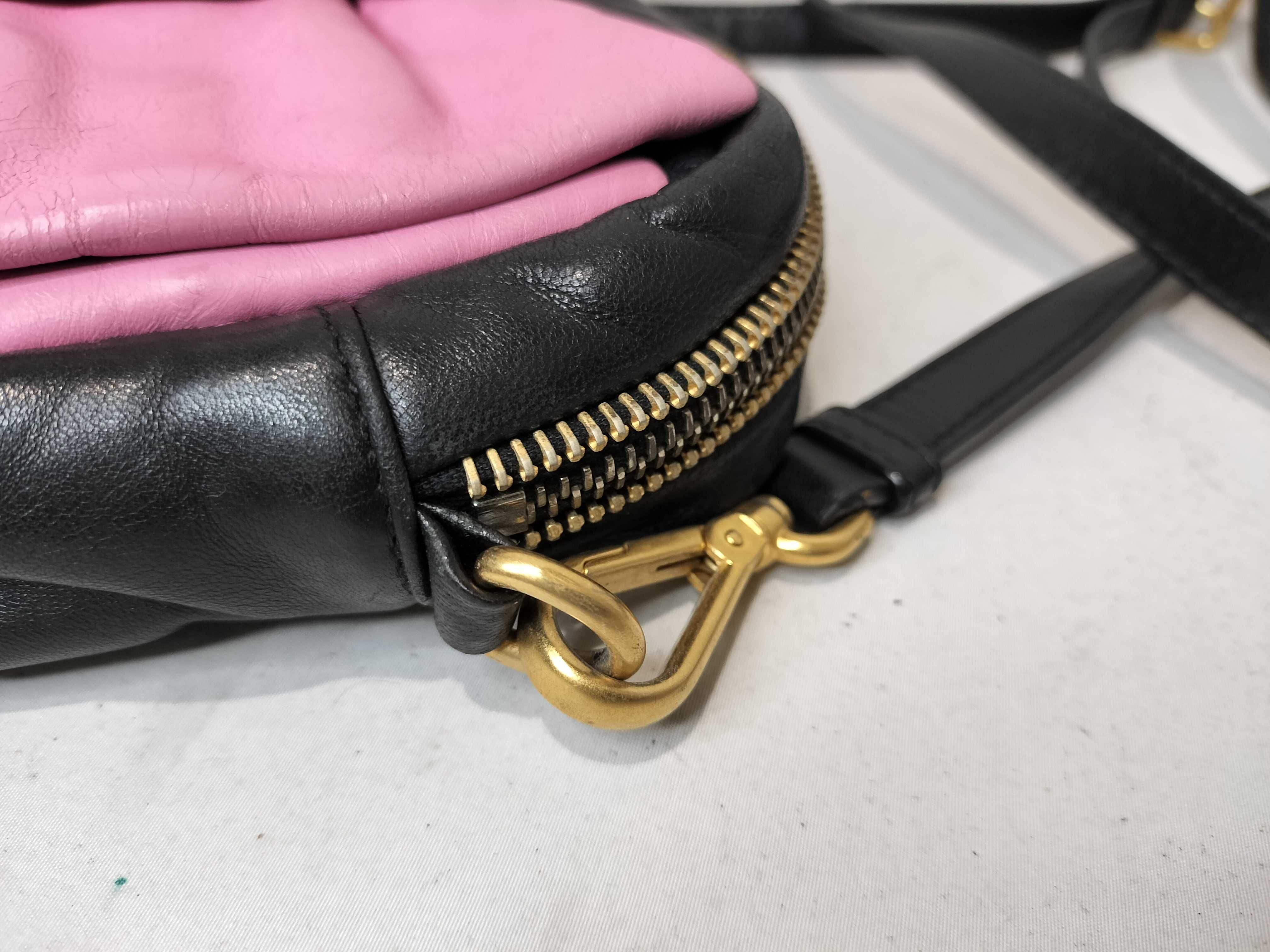 Nappa Leather Camera Bag Shoulder Bag — view 6