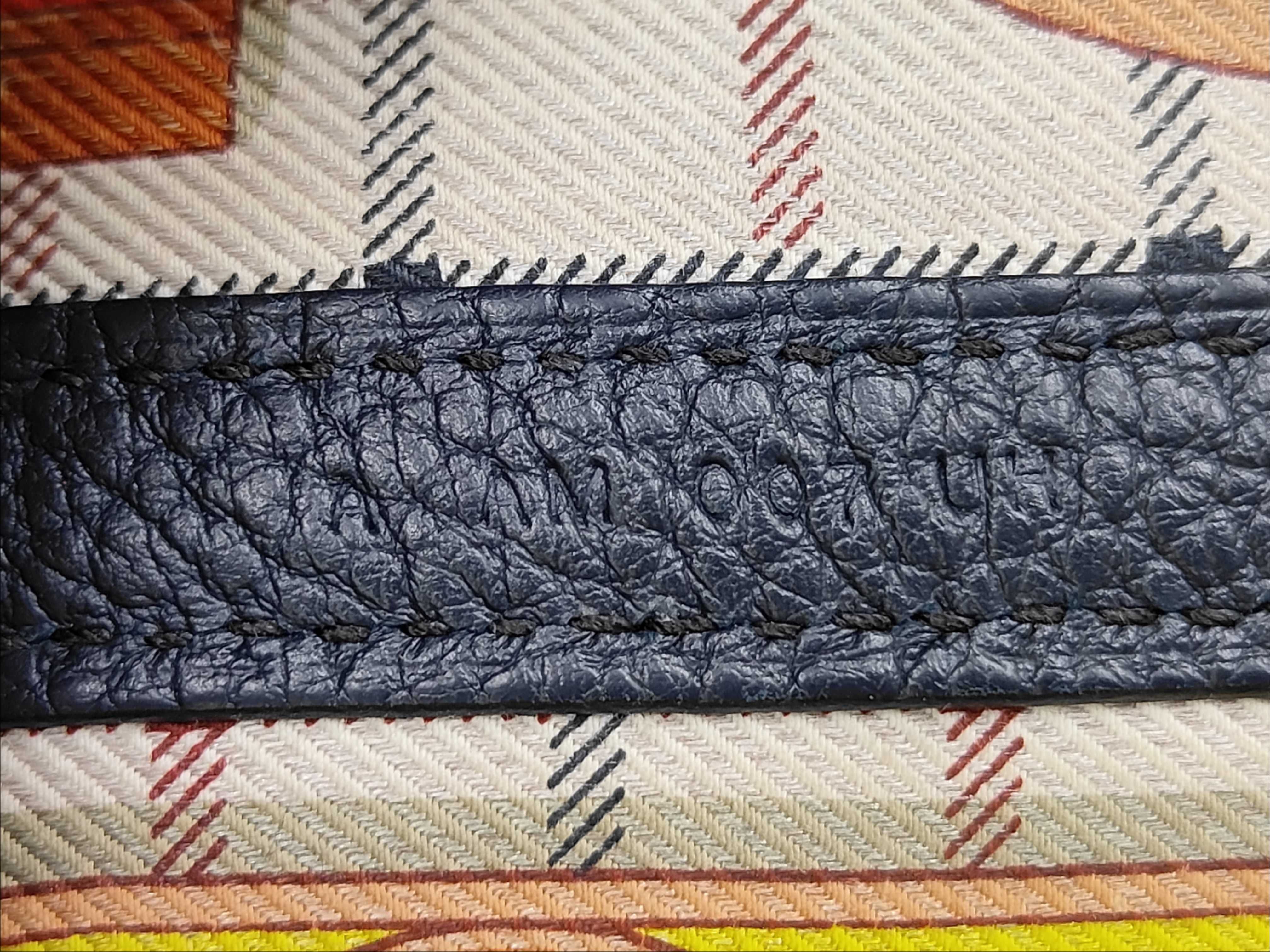 Garden Party PM Negonda Blue Indigo Tote Bag (A stamp) — view 11