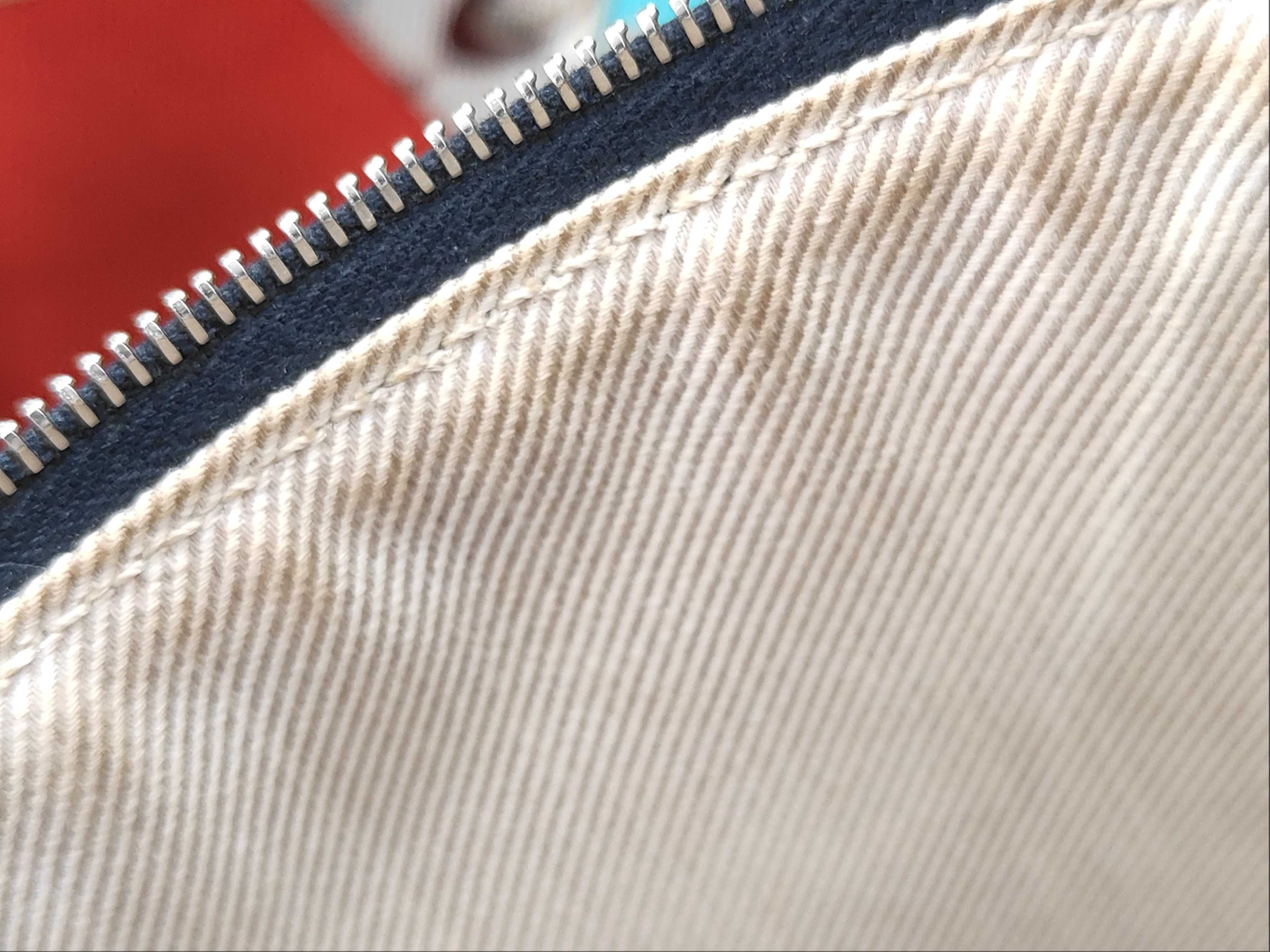 Garden Party PM Negonda Blue Indigo Tote Bag (A stamp) — view 13