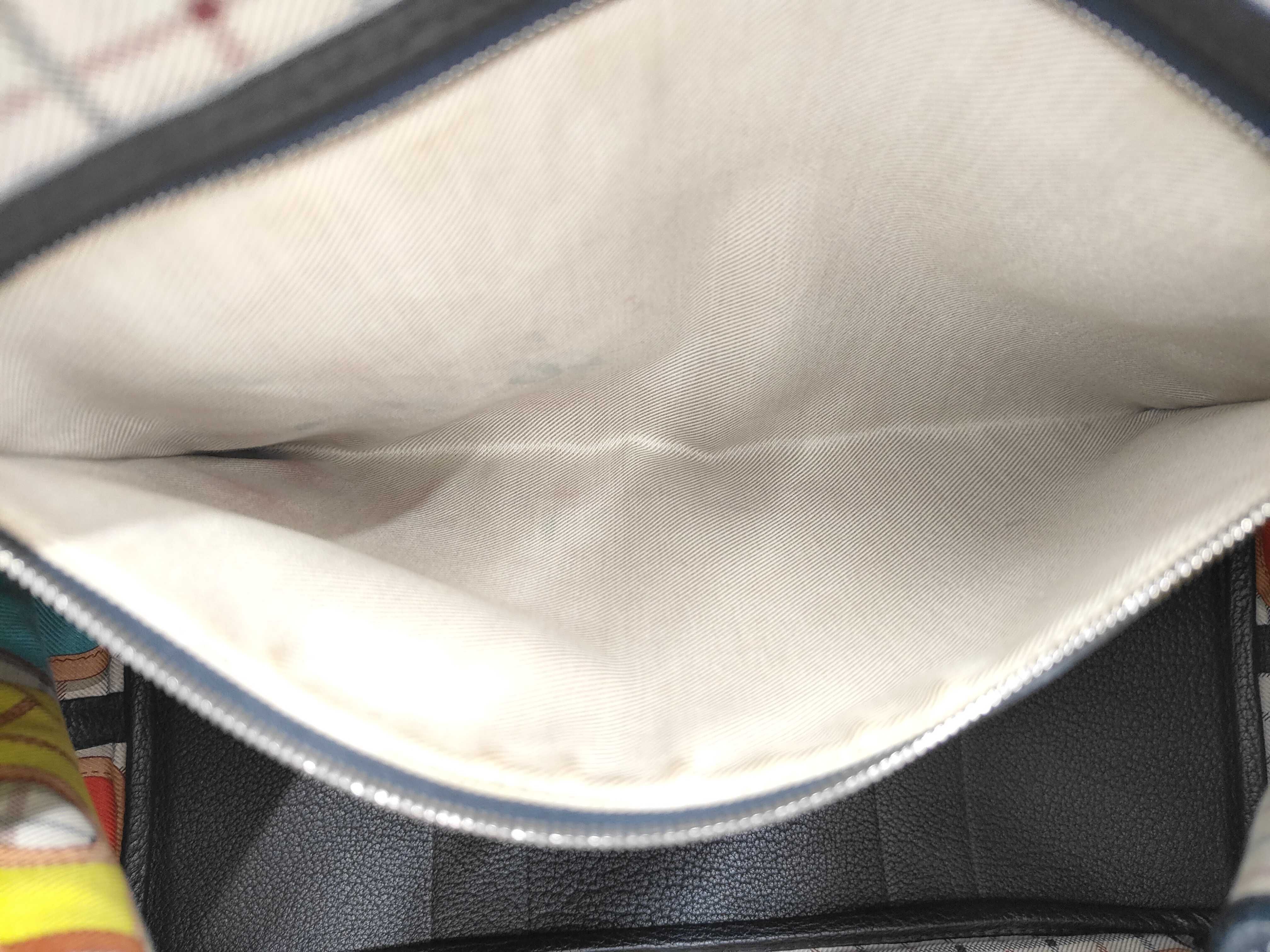 Garden Party PM Negonda Blue Indigo Tote Bag (A stamp) — view 7