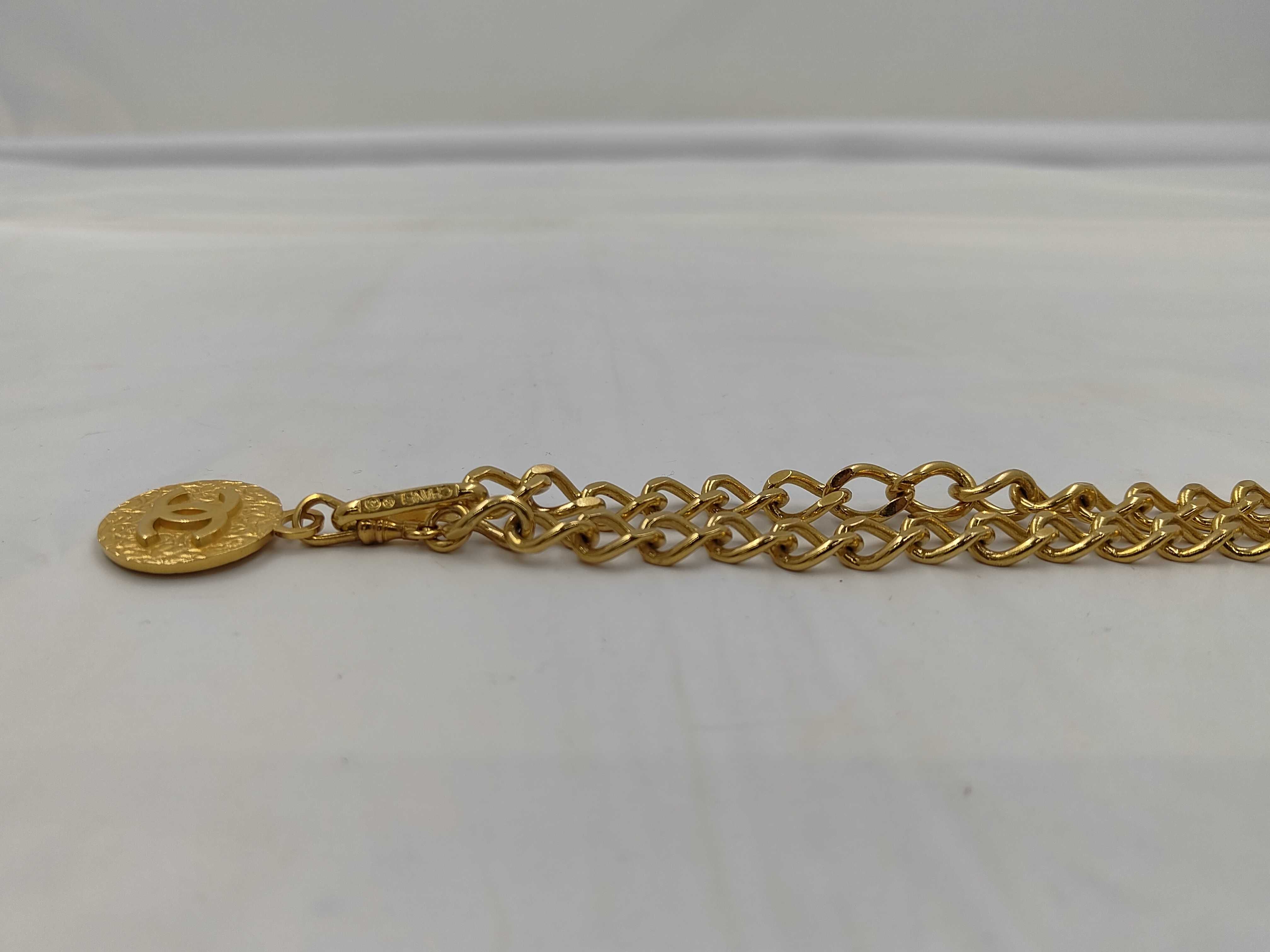 coin charm, 1982, chain belt — view 3