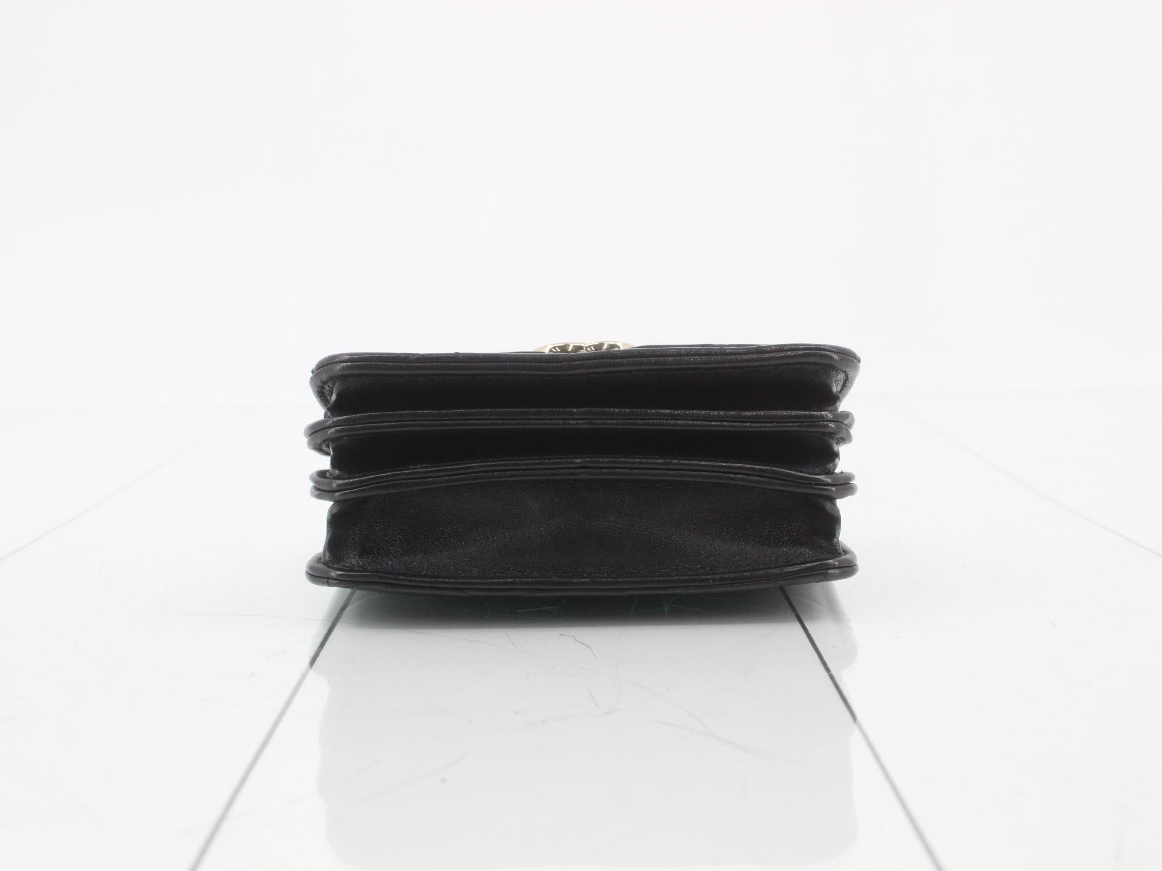 Mini Matelassé 2-way Shoulder Bag with Random Sticker — view 3