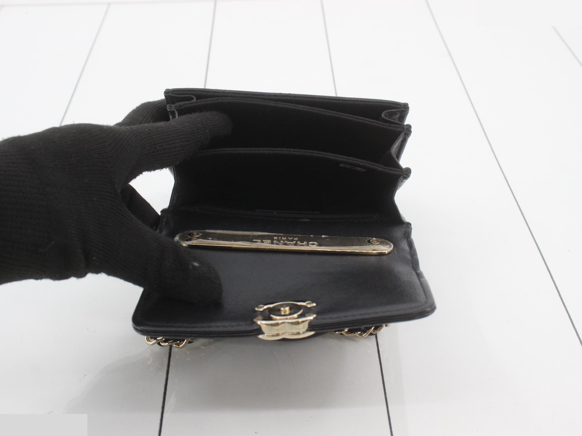 Mini Matelassé 2-way Shoulder Bag with Random Sticker — view 4
