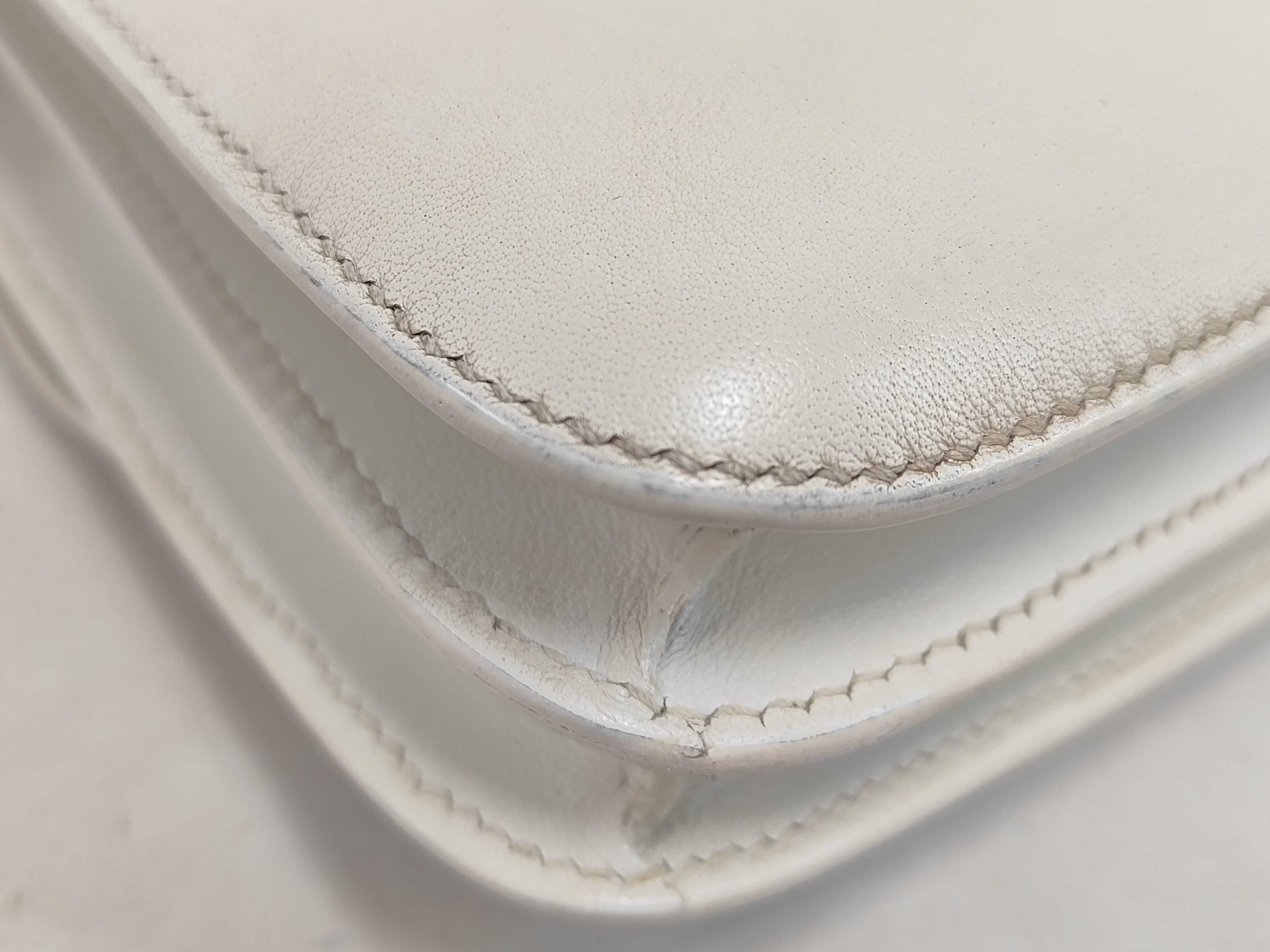Constance 3 Mini White Gold Hardware B Stamp Shoulder Bag — view 3
