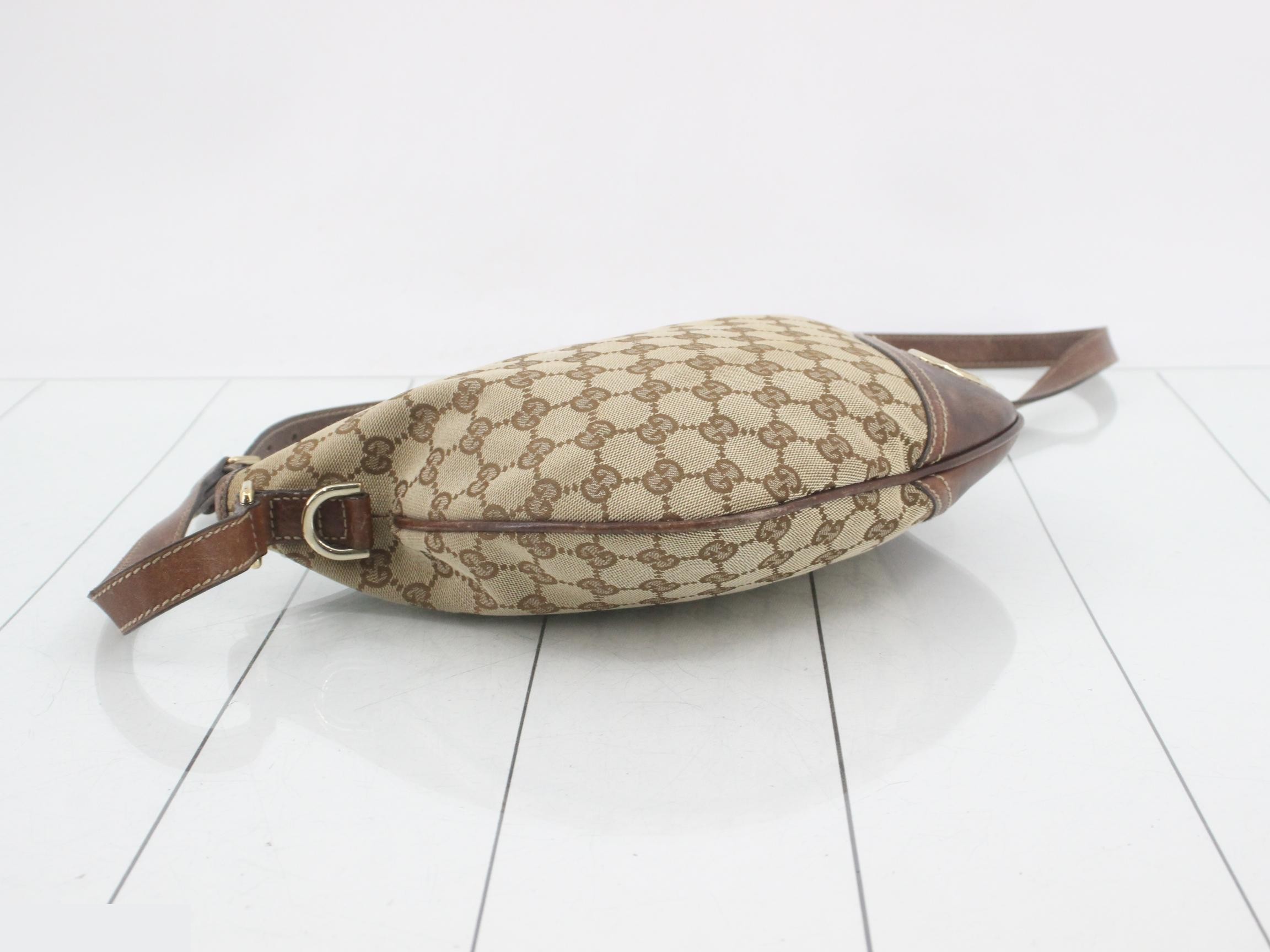 GG Canvas Interlocking Shoulder Bag — view 5