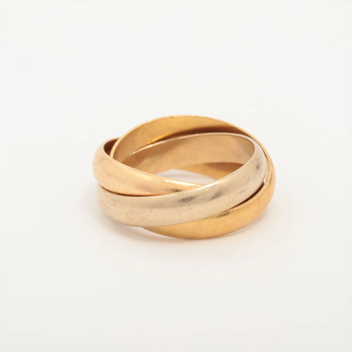 Trinity Ring 750 (Yellow Gold x Pink Gold x White Gold) 7.0g 49 — view 2