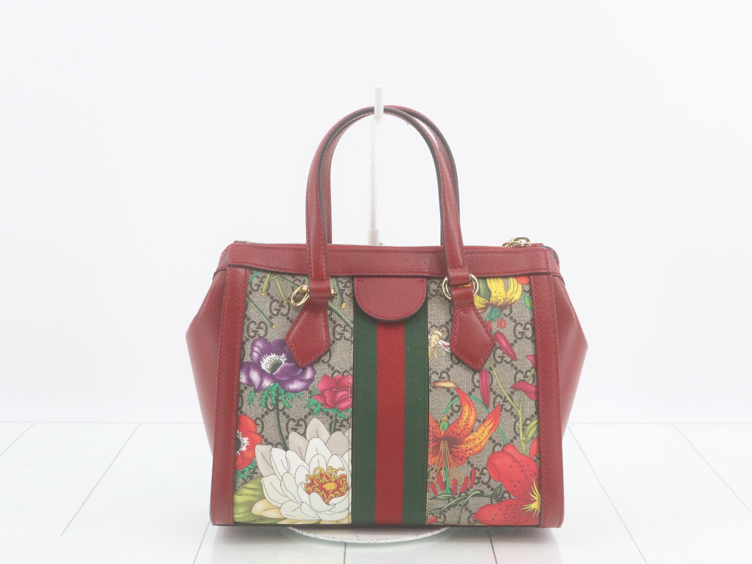 Ophidia Flora PVC/Leather 2-Way Handbag — view 2