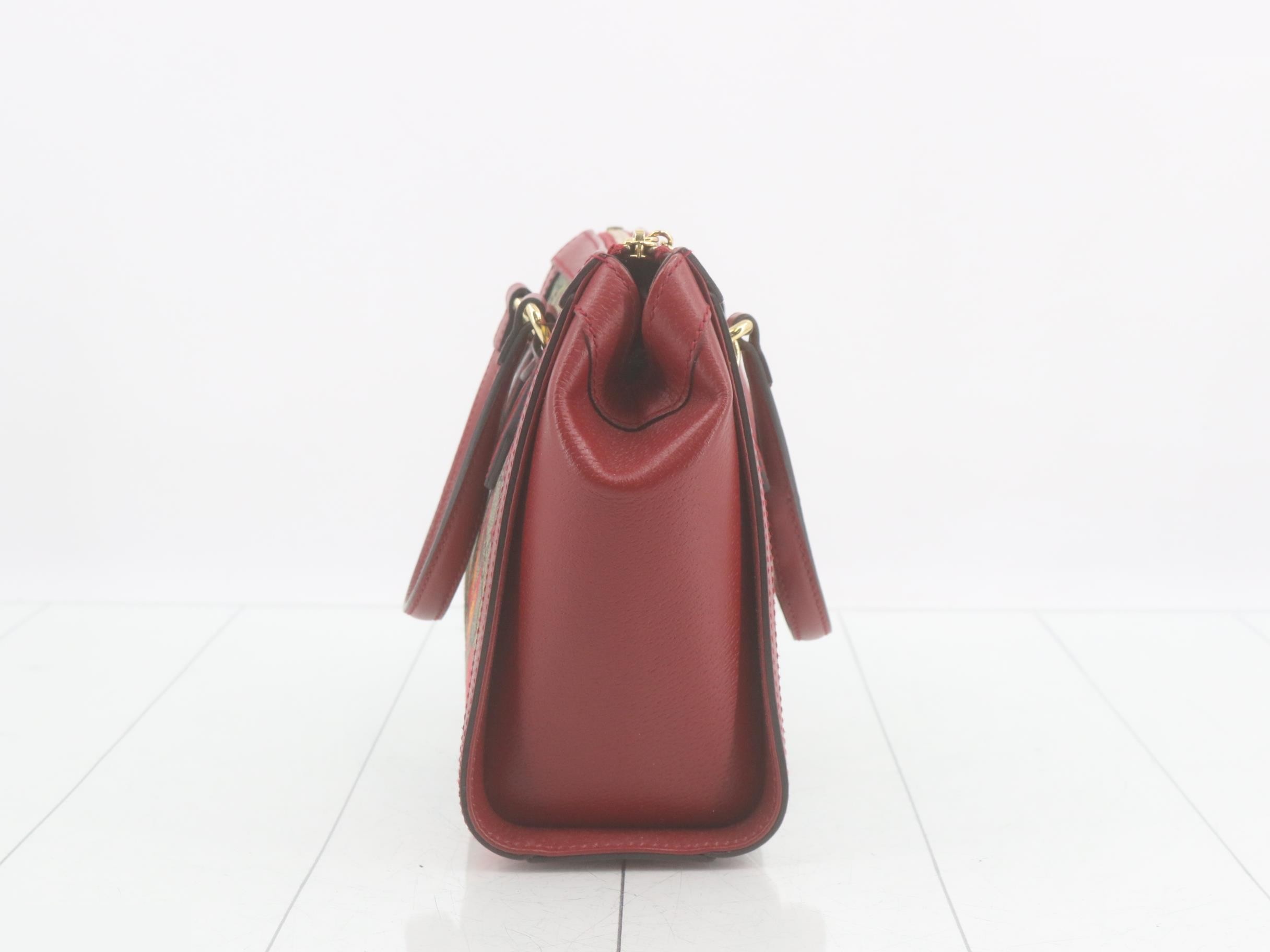 Ophidia Flora PVC/Leather 2-Way Handbag — view 4