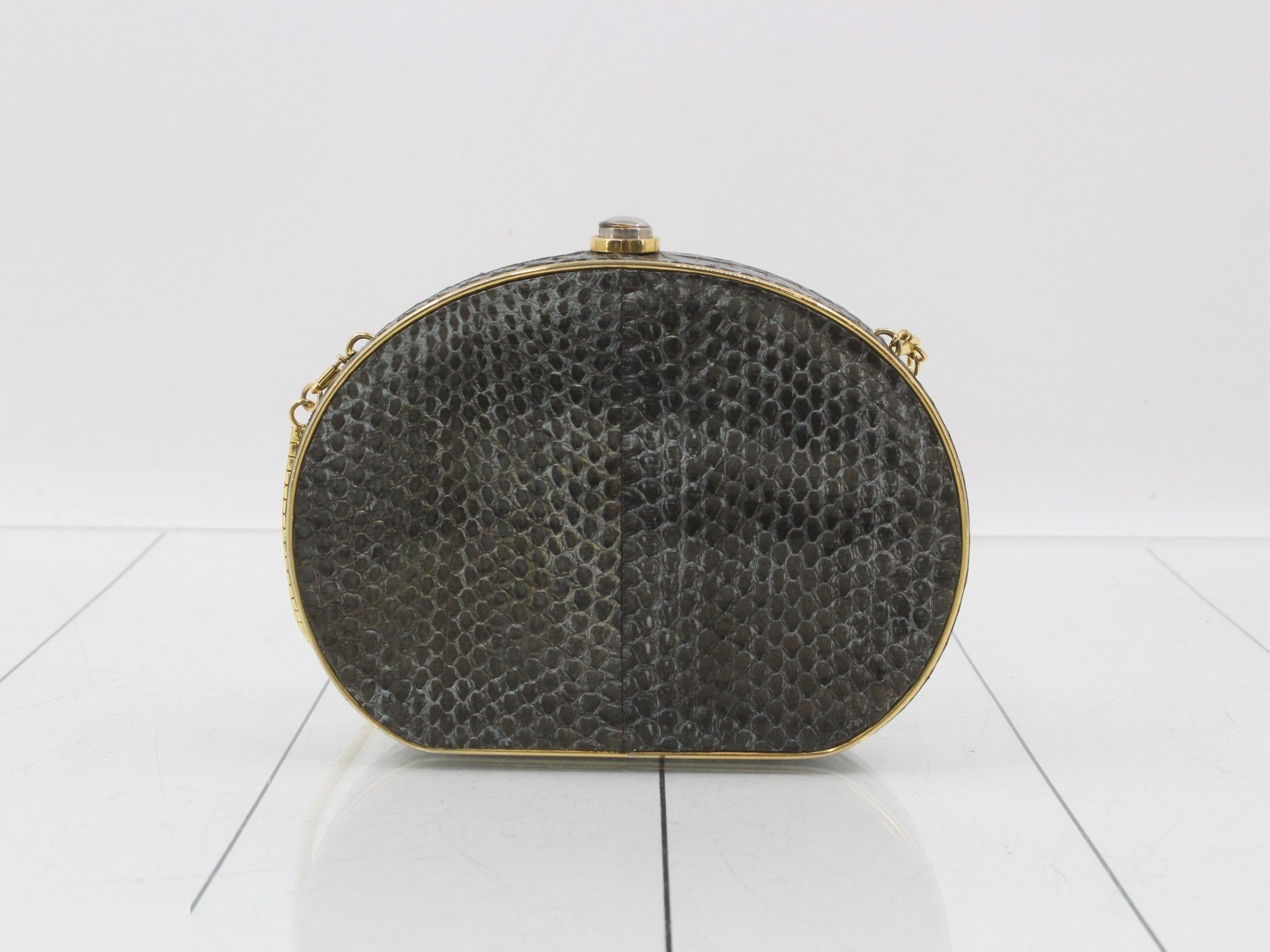 Python chain coin purse bag — view 2
