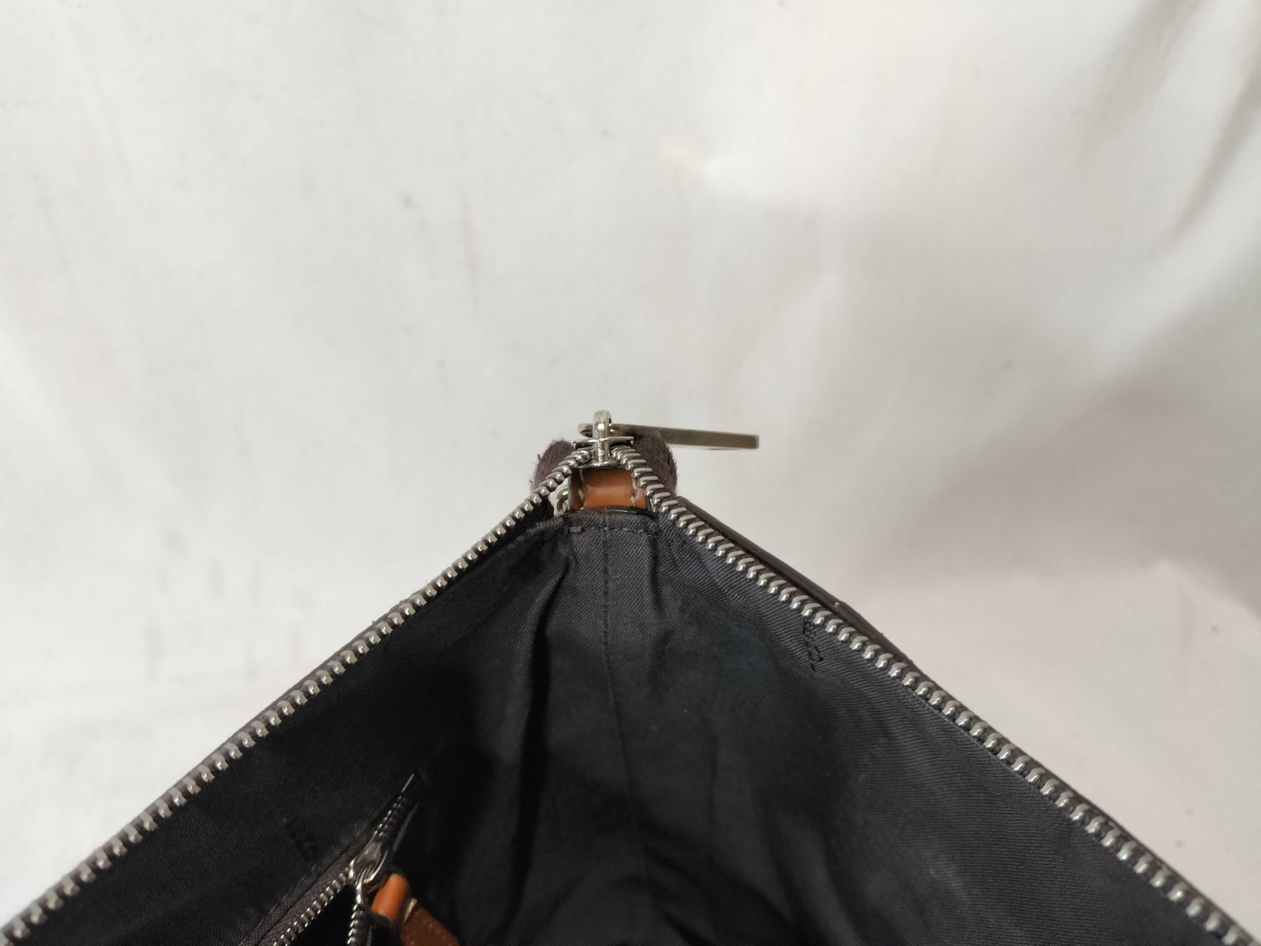 Zucca pattern leather x PVC shoulder bag — view 13