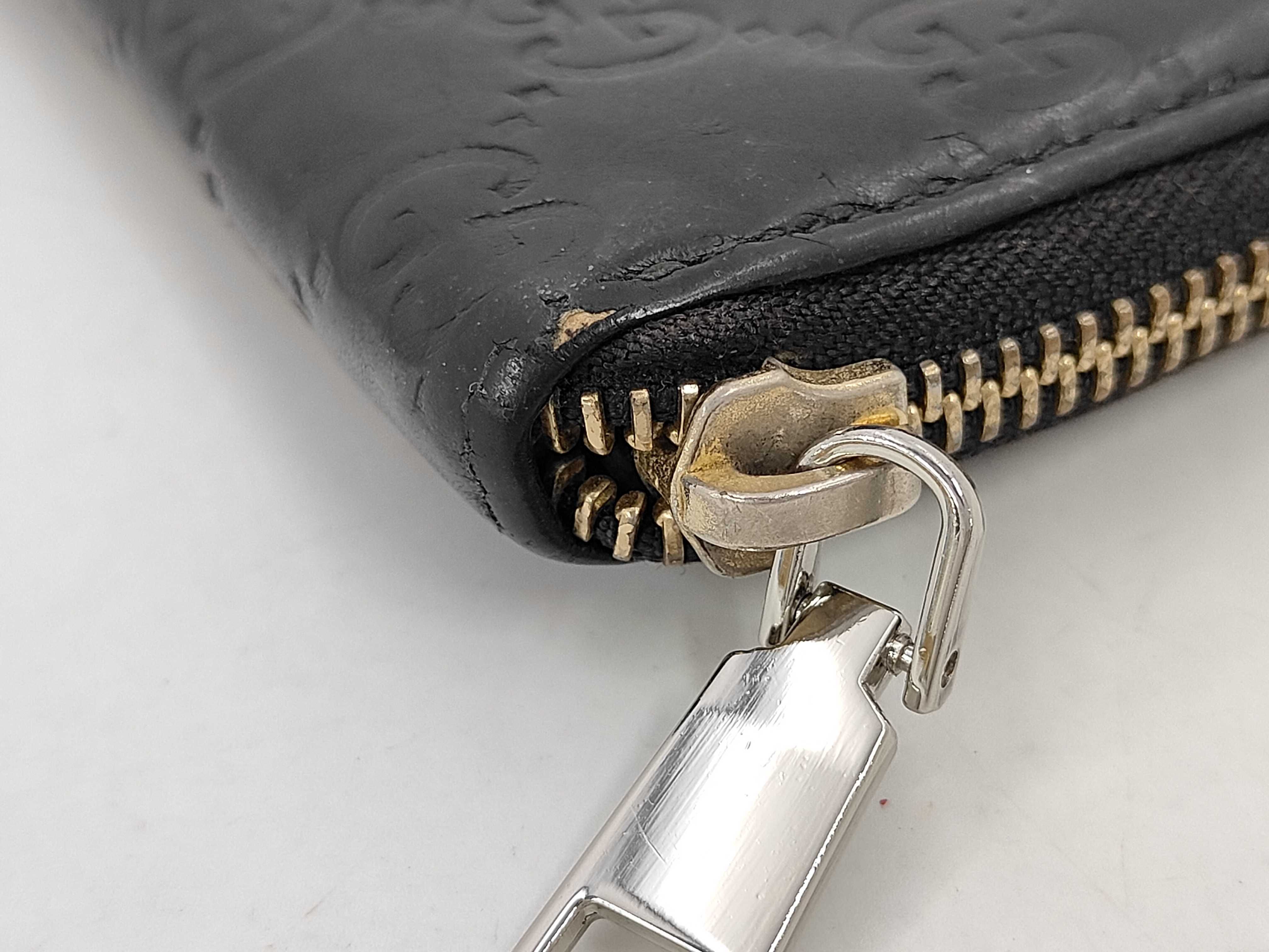 Coin Case, Coin Purse, Guccissima Leather, Black Coin Case — view 3