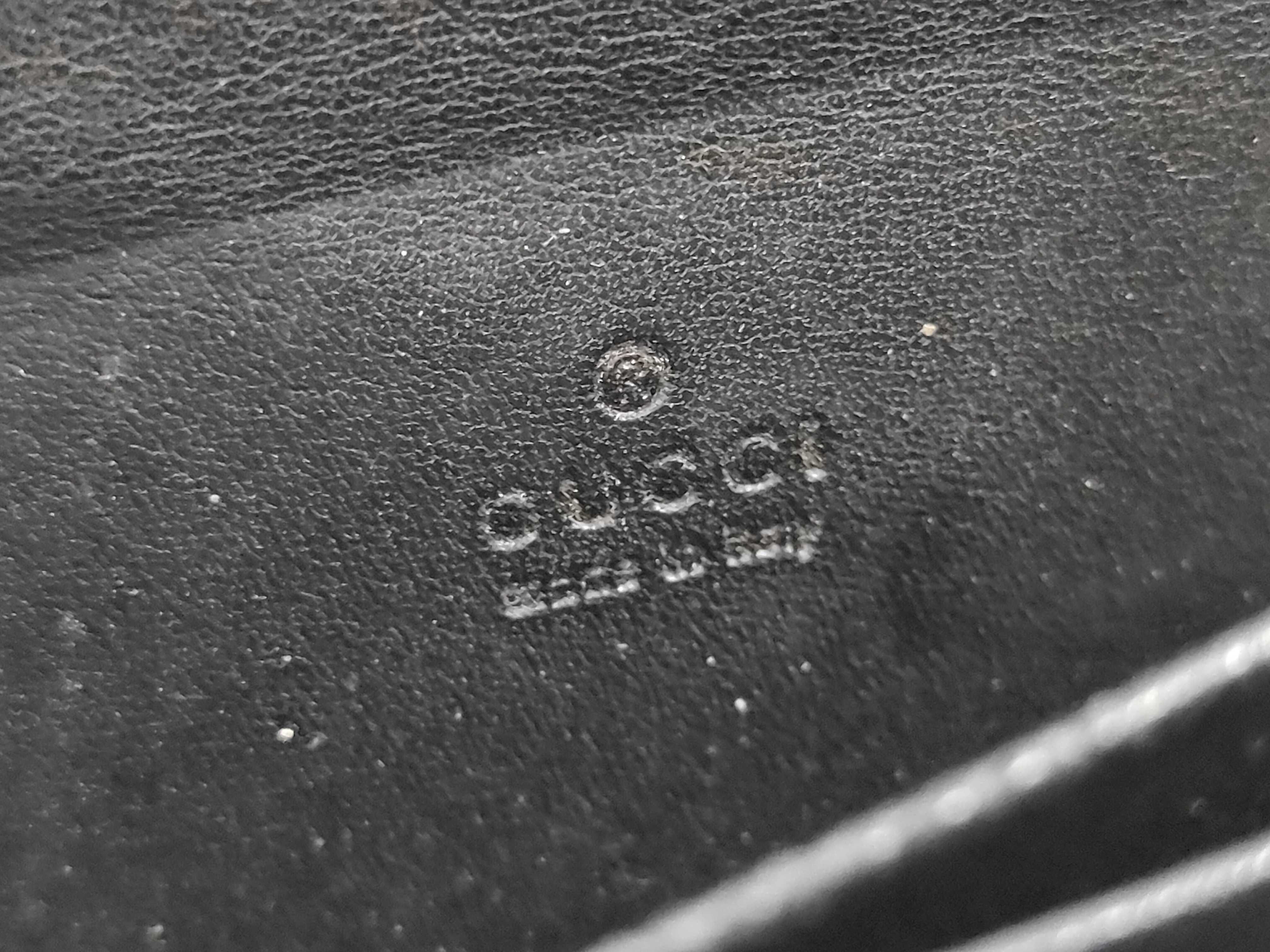 Coin Case, Coin Purse, Guccissima Leather, Black Coin Case — view 6