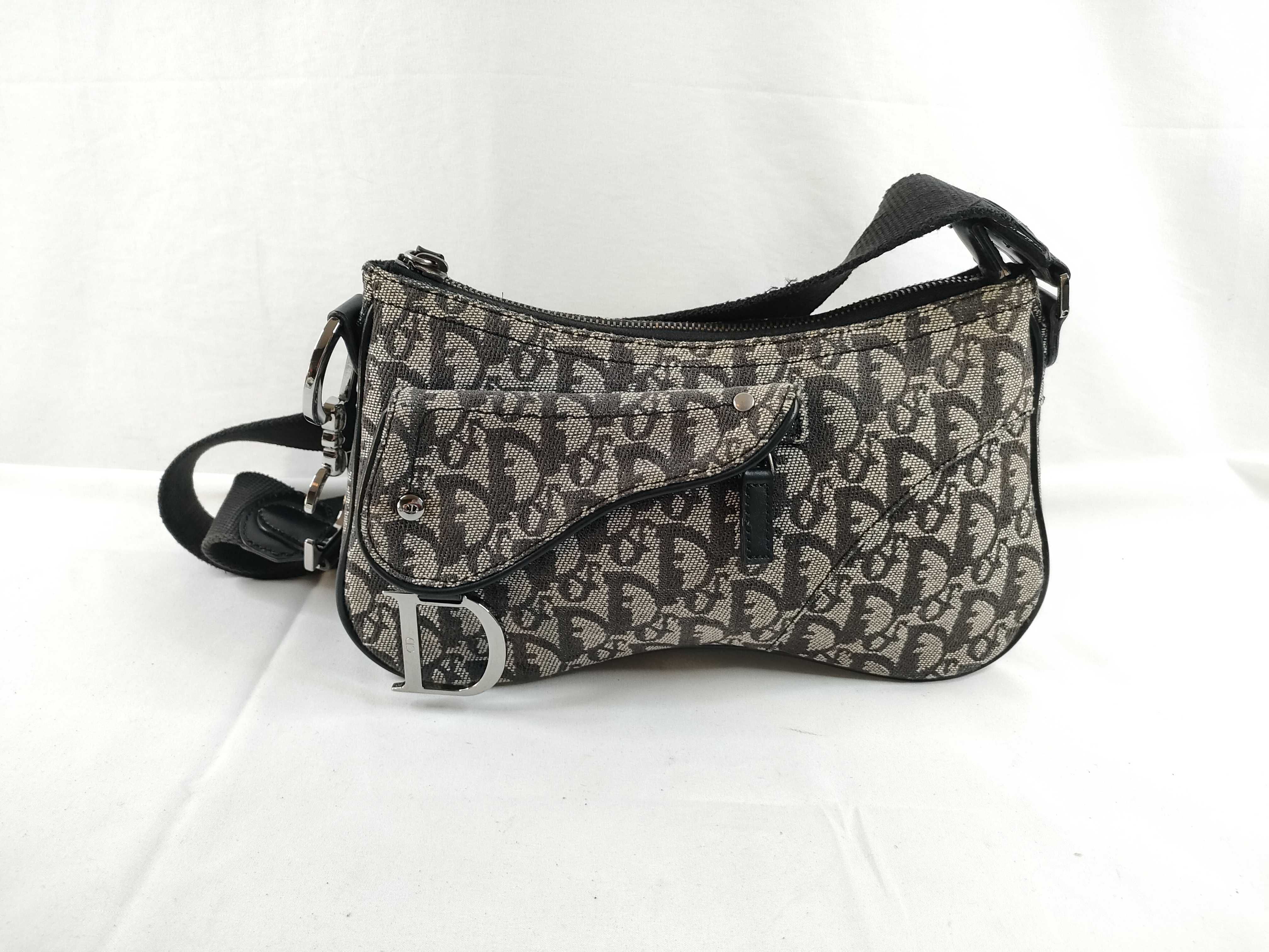 Saddle Canvas Shoulder Bag