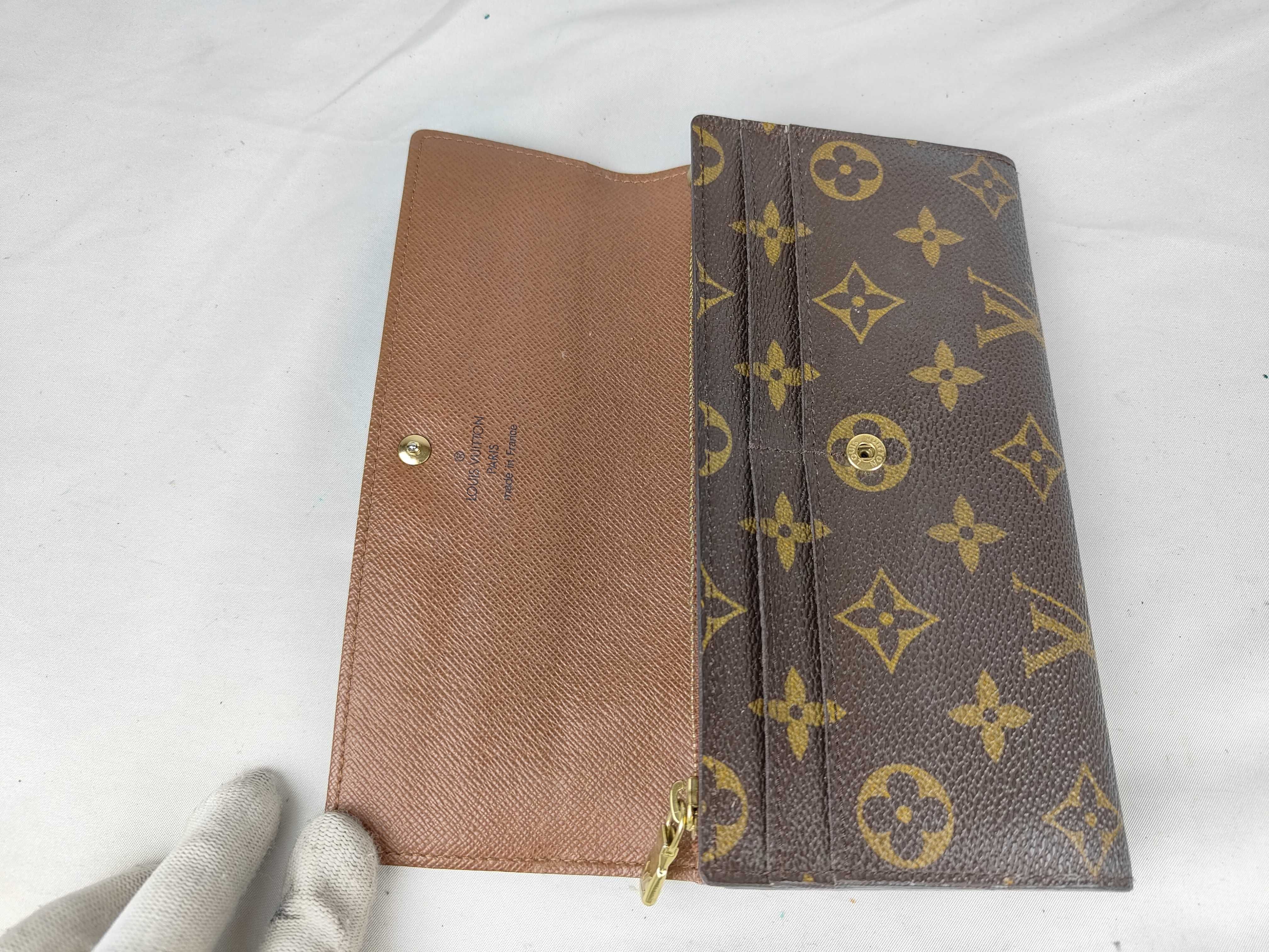 Monogram Portefeuille Sarah Wallet — view 9
