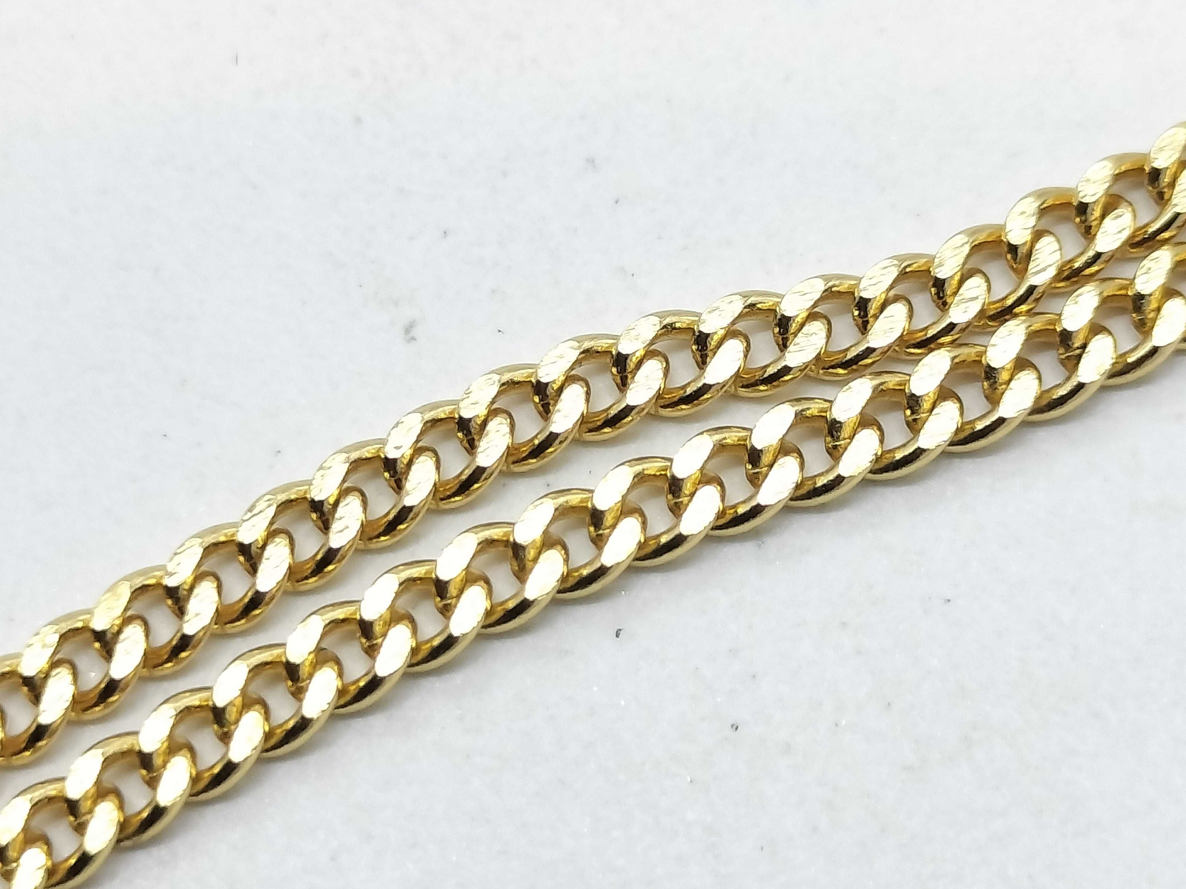 logo gold plated necklace — view 8