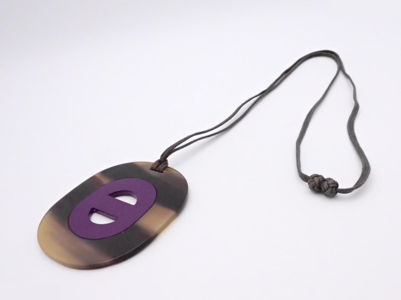Fidelio necklace buffalo horn neck circumference approx. 85cm — view 3