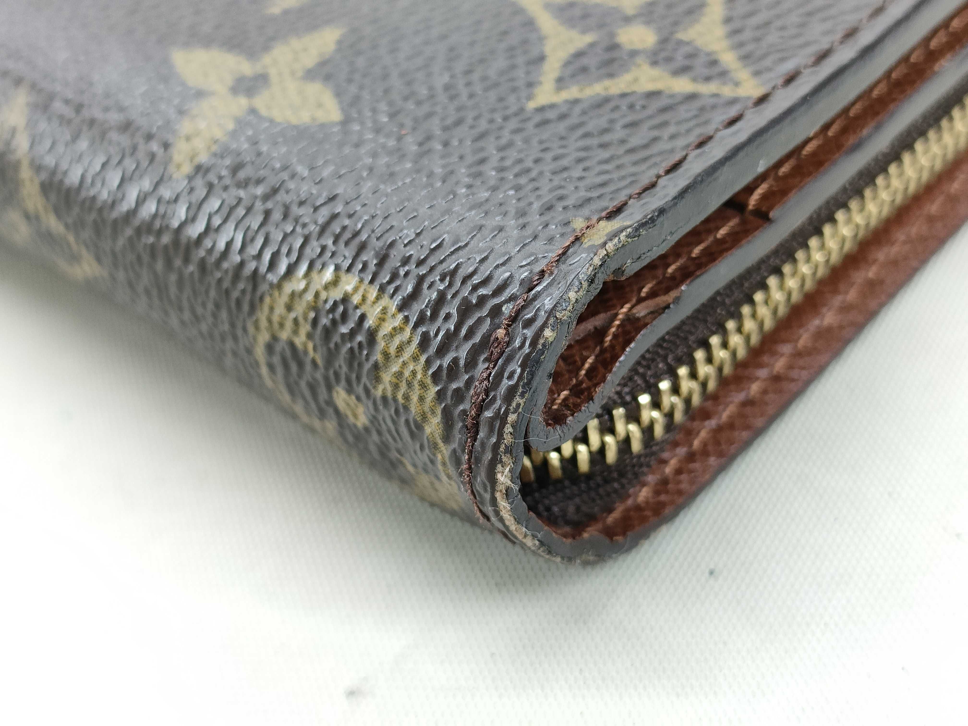 Monogram Louis Vuitton Compact Zip Wallet — view 3