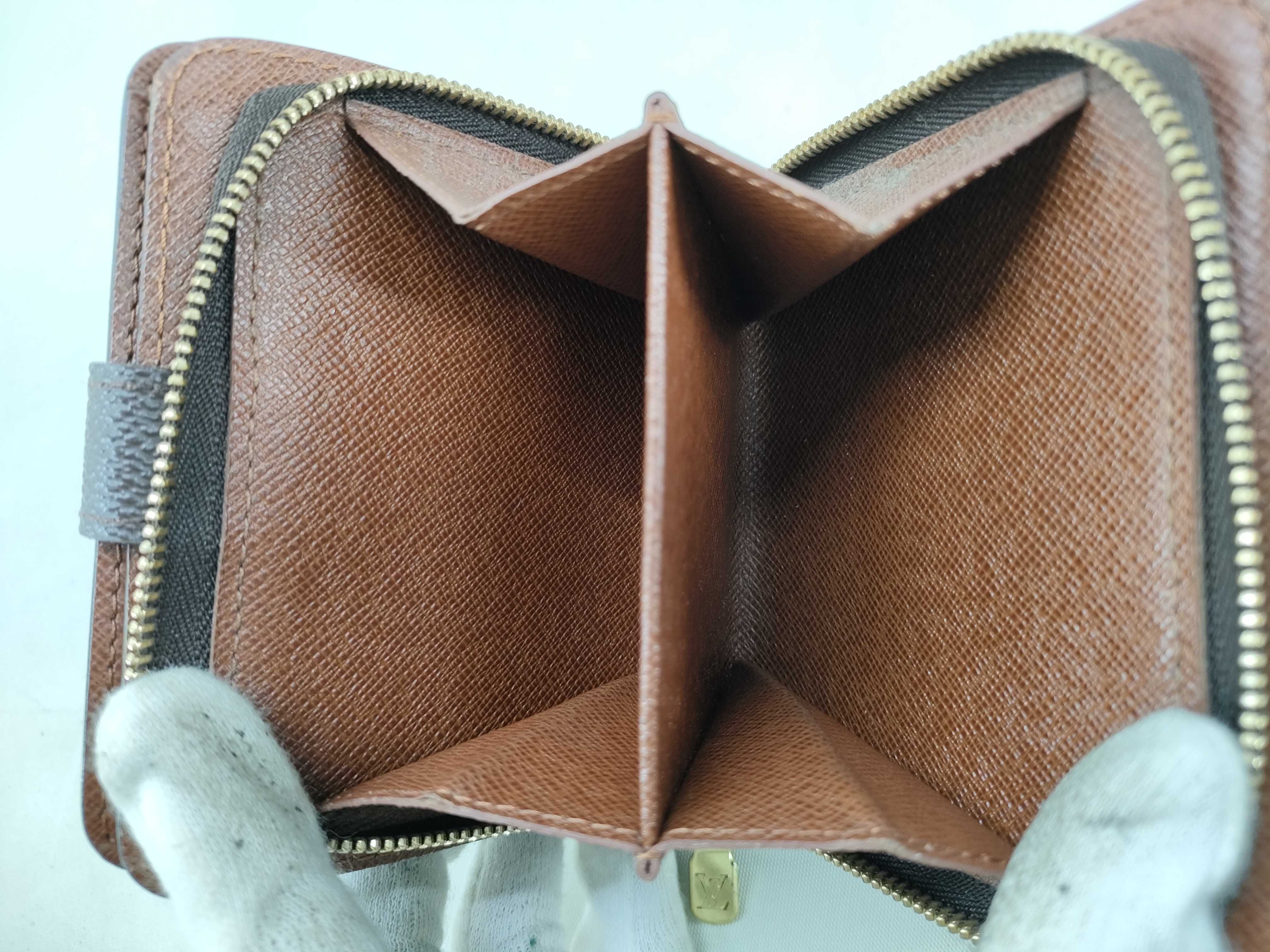 Monogram Louis Vuitton Compact Zip Wallet — view 6
