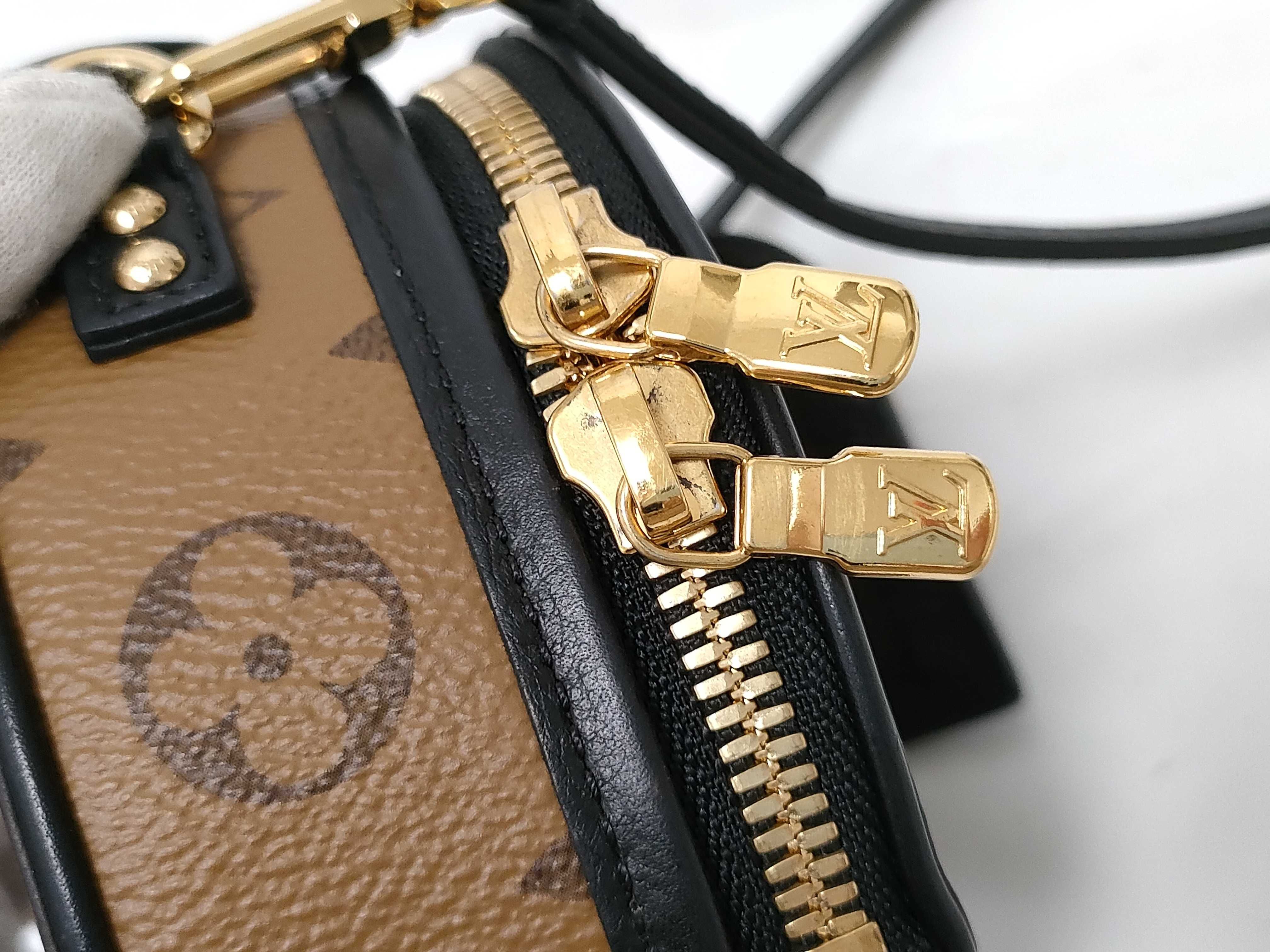 Monogram Louis Vuitton Monogram Reverse Mini Boite Chapeau M68276 Shoulder Bag — view 9