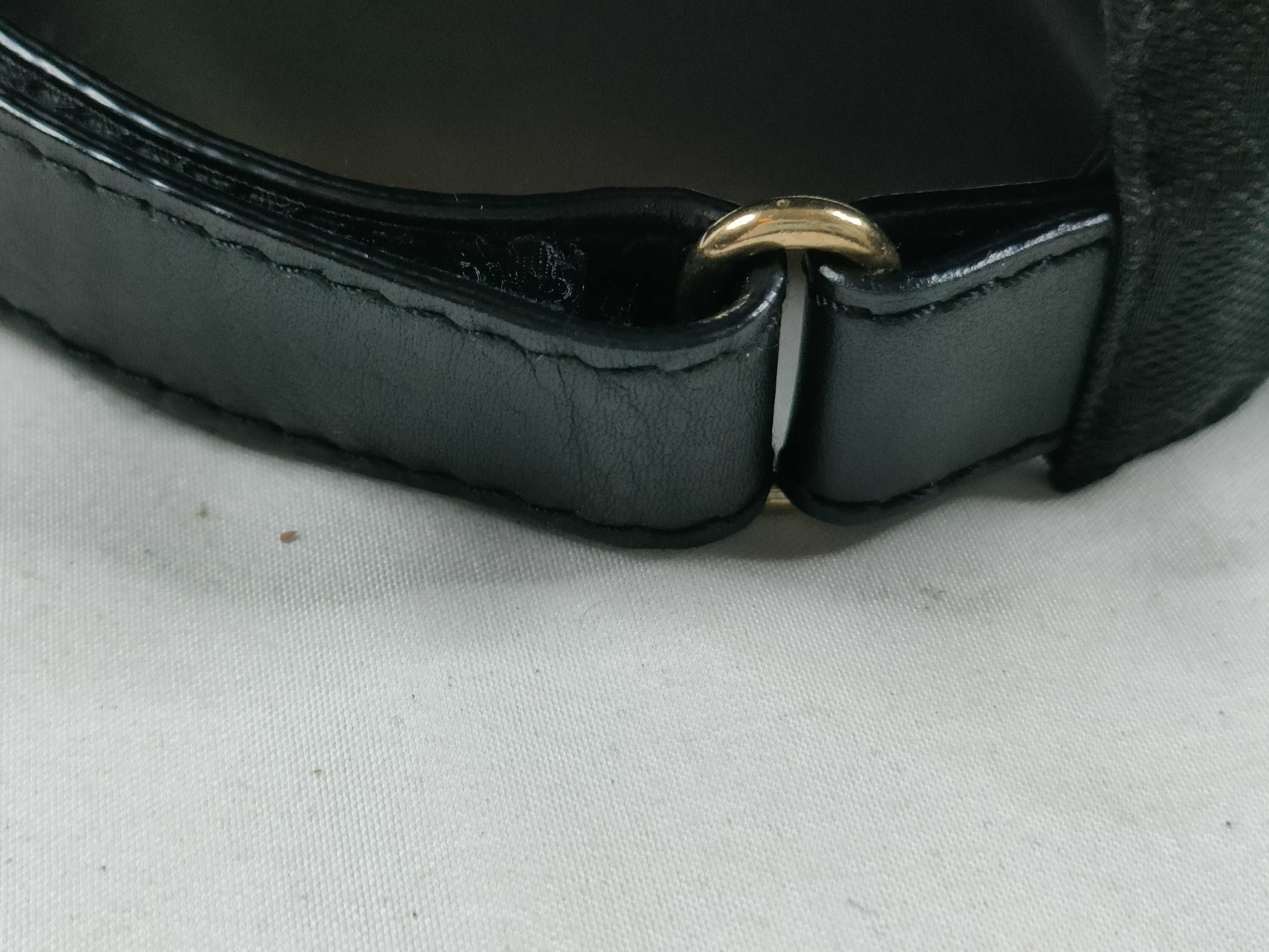 GG Canvas Cap, Sherry Canvas, Black, Other Accessories — view 10