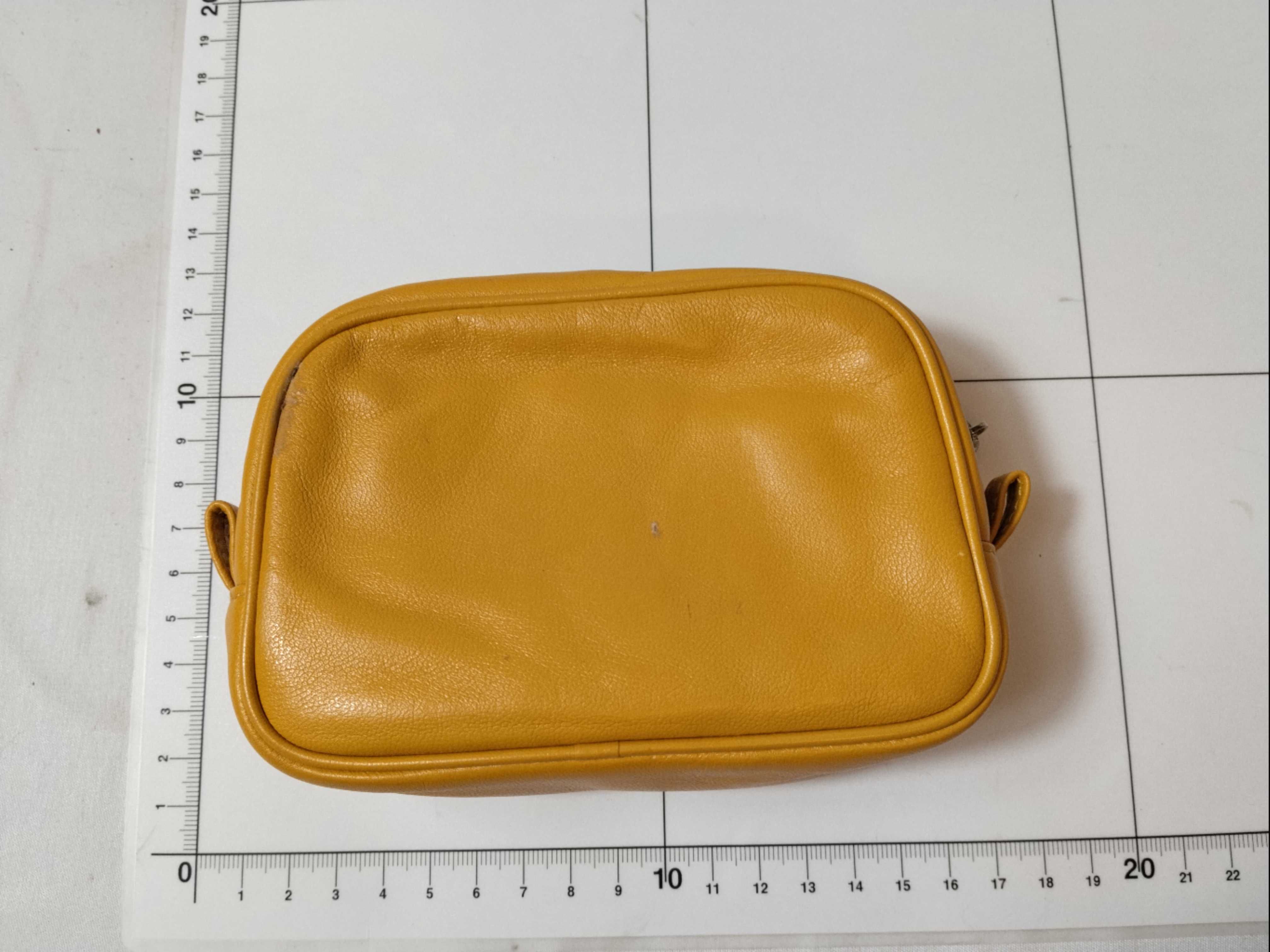 Leather Anagram Pouch — view 2