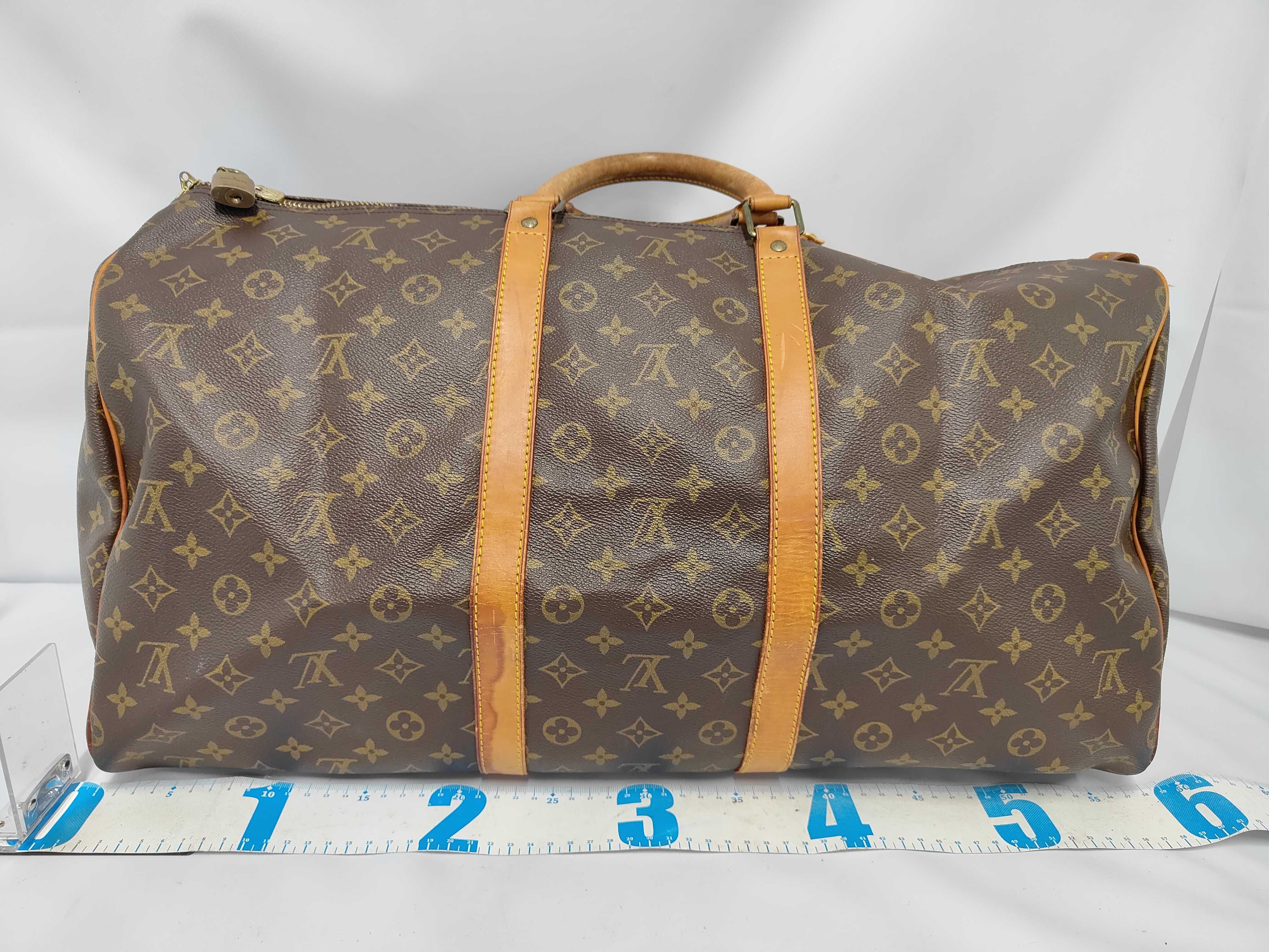 LV Monogram Keepall 55 M41424 MI0991 Bag — view 2