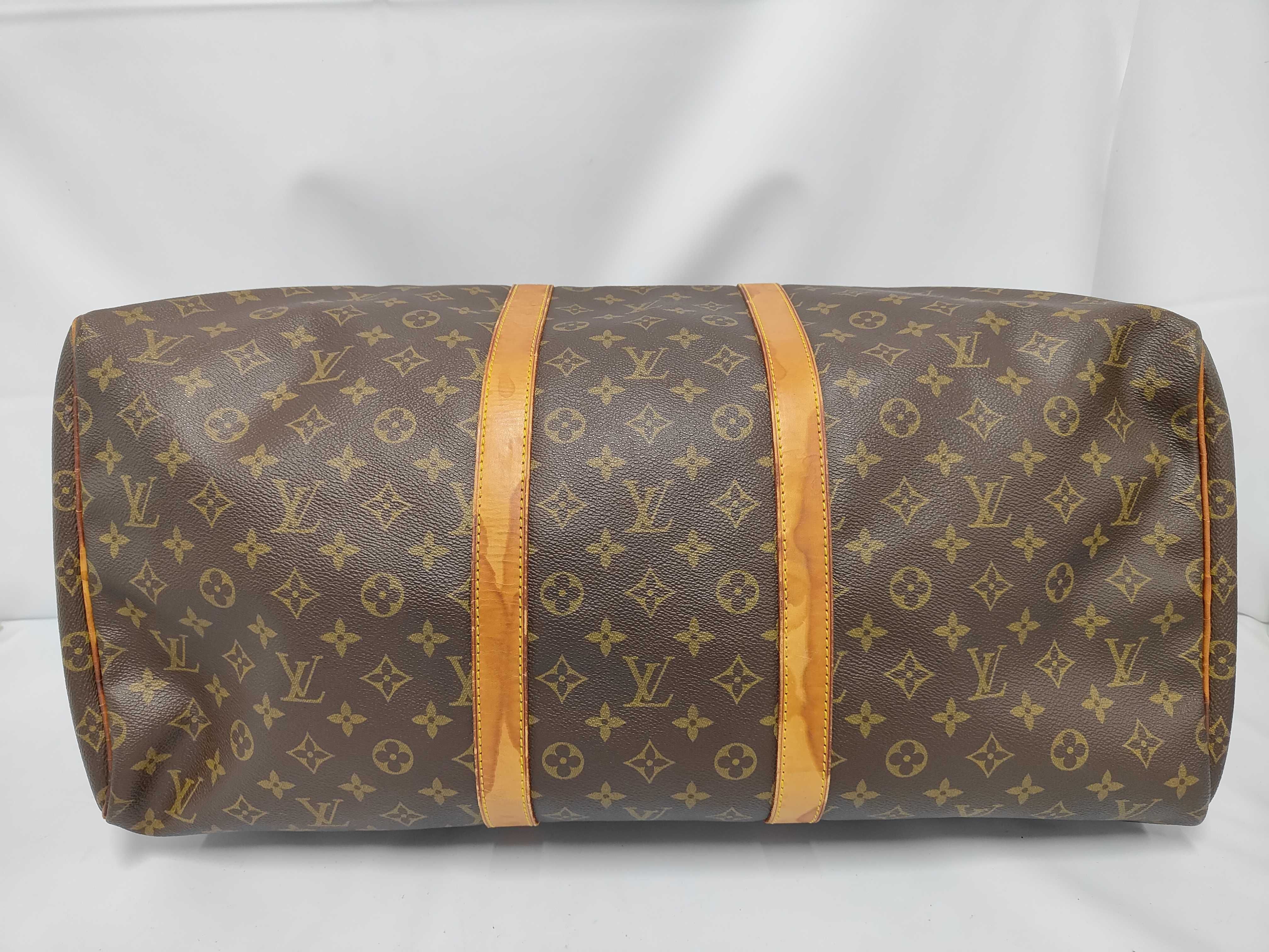 LV Monogram Keepall 55 M41424 MI0991 Bag — view 3